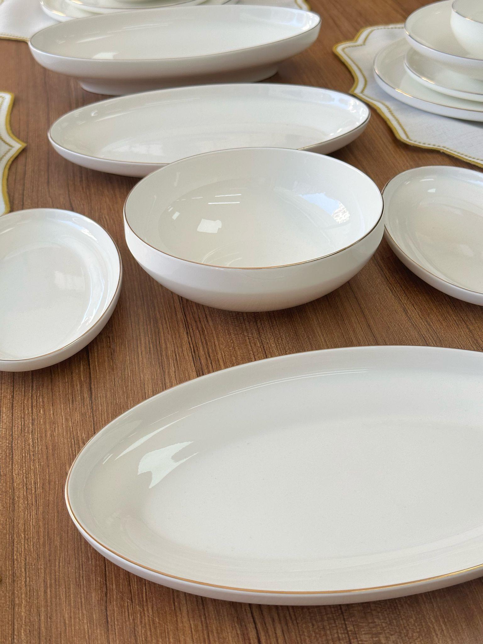 Yemek Takımı 37 Parça 6 Kişilik Bella Gold