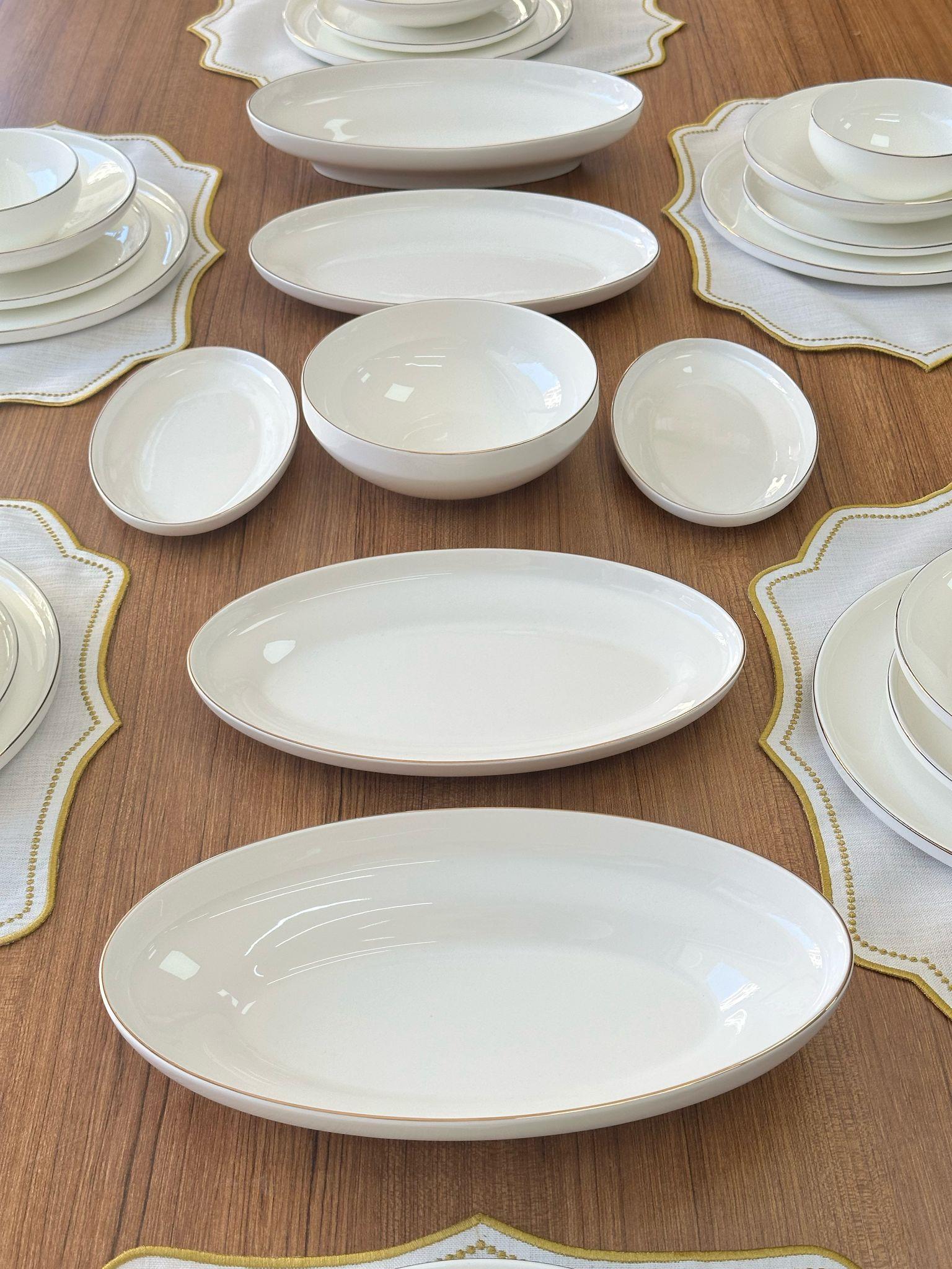 Yemek Takımı 37 Parça 6 Kişilik Bella Gold