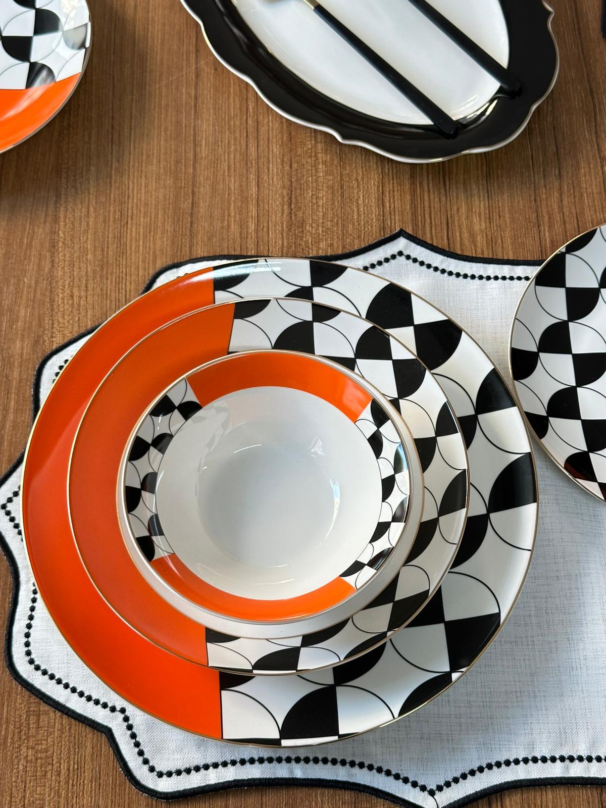 Yemek Takımı 38 Parça 6 Kişilik Sunset Aura