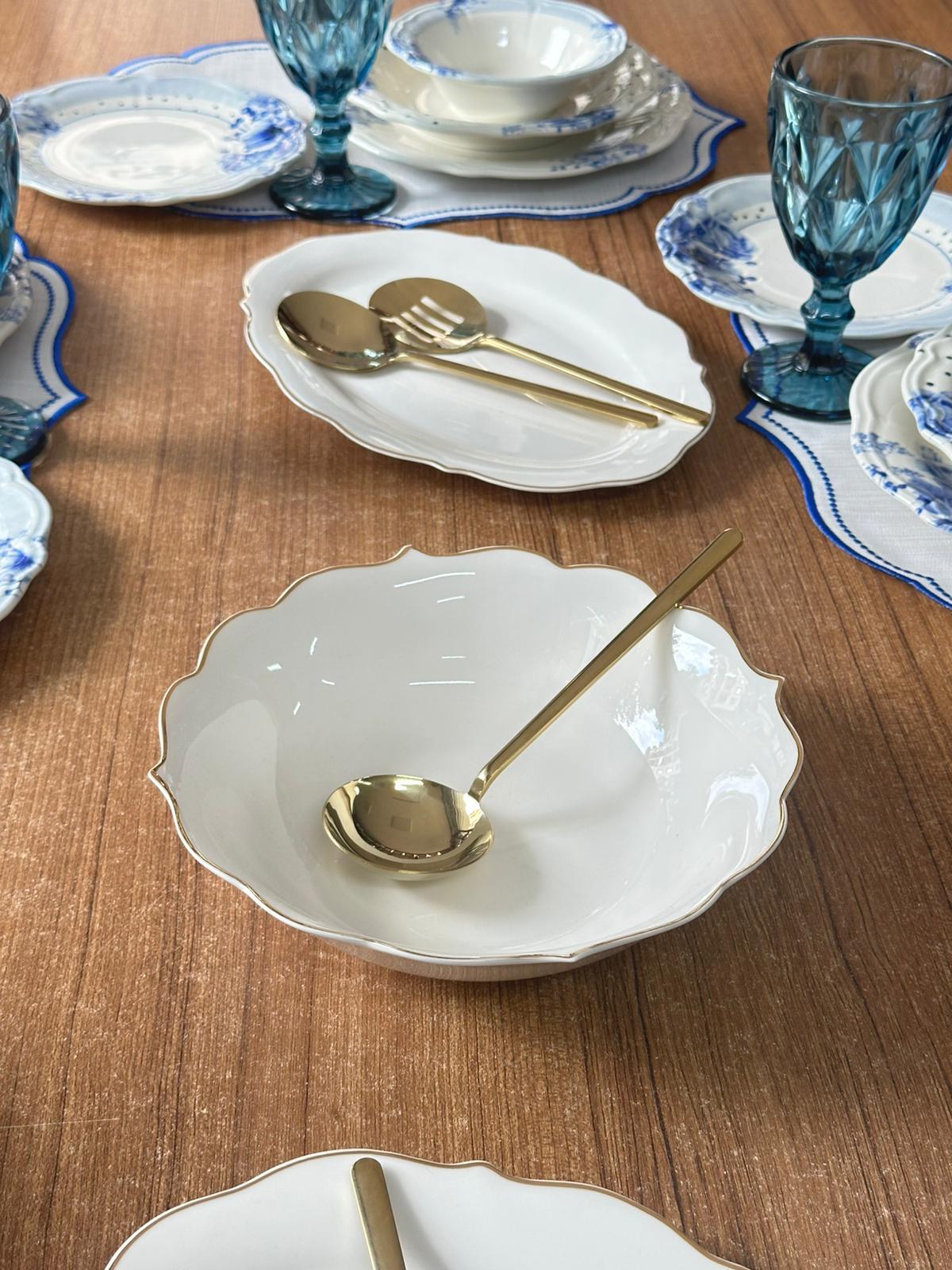 Yemek Takımı 44 Parça 6 Kişilik Bluemelia