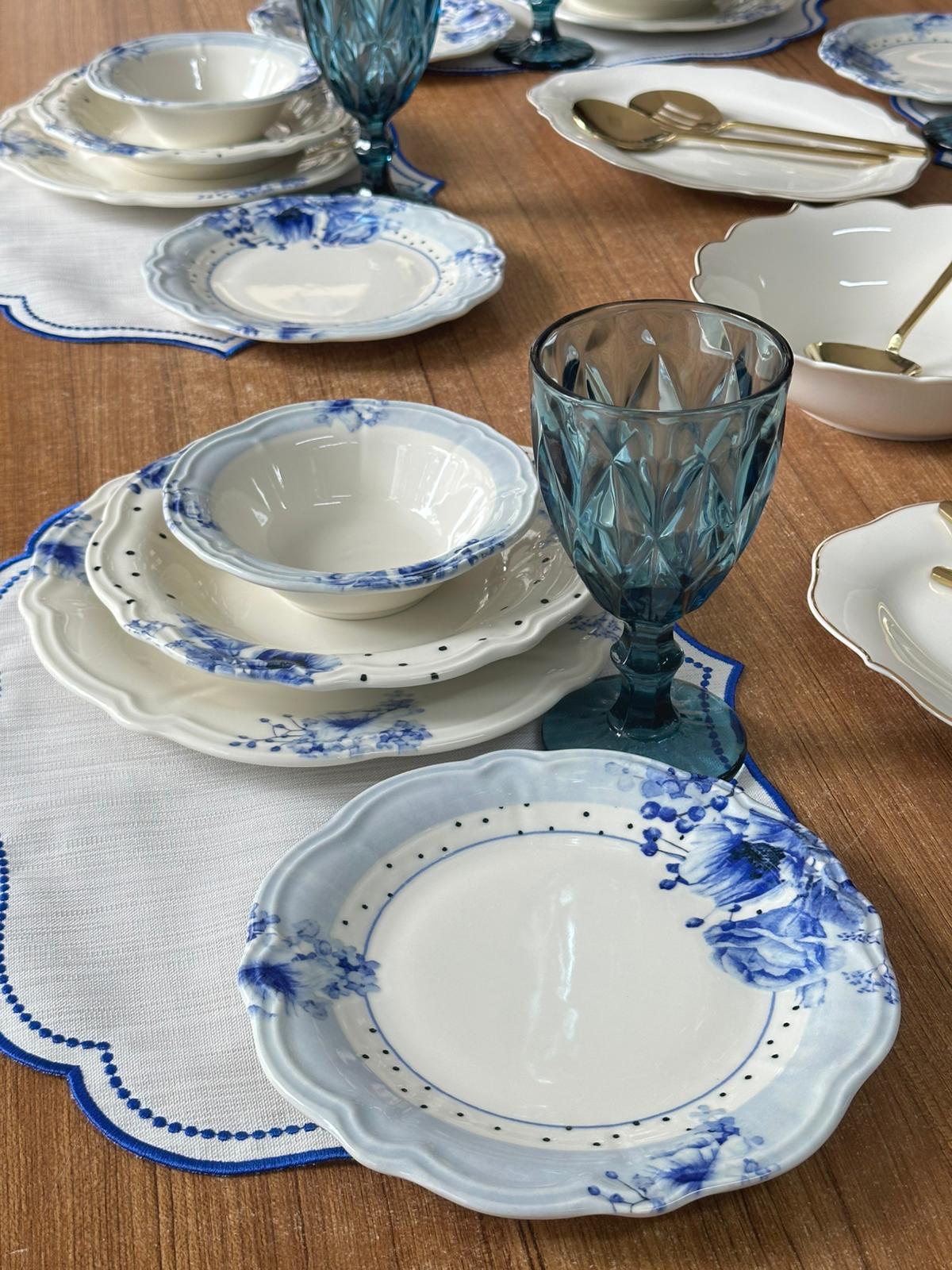 Yemek Takımı 44 Parça 6 Kişilik Bluemelia