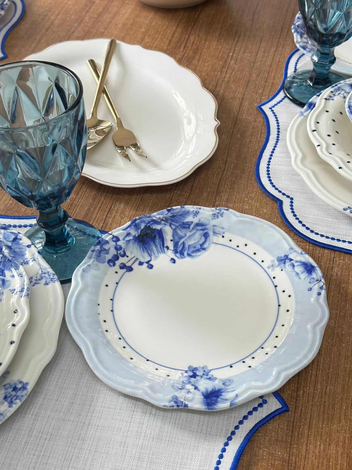 Yemek Takımı 44 Parça 6 Kişilik Bluemelia