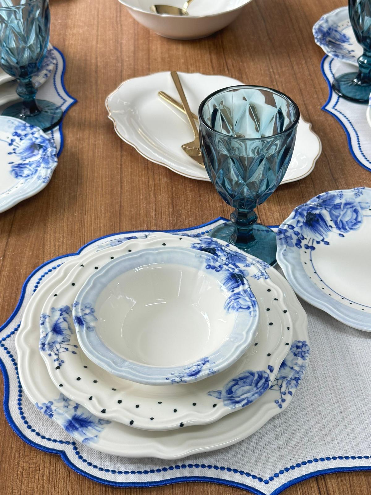 Yemek Takımı 44 Parça 6 Kişilik Bluemelia