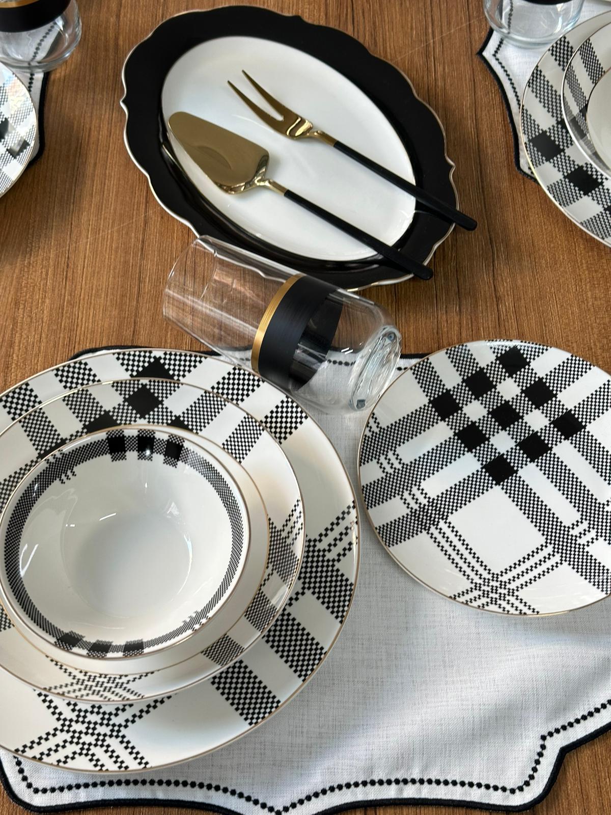 Yemek Takımı 44 Parça 6 Kişilik Elegantra