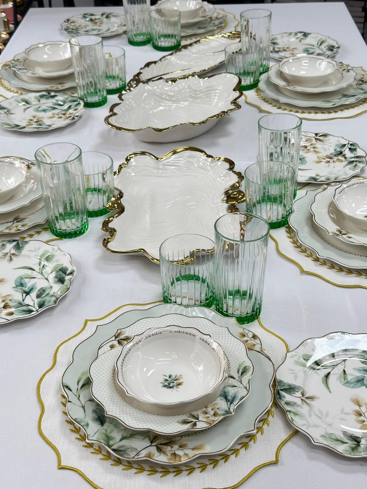 Yemek Takımı 45 Parça 6 Kişilik Begonia