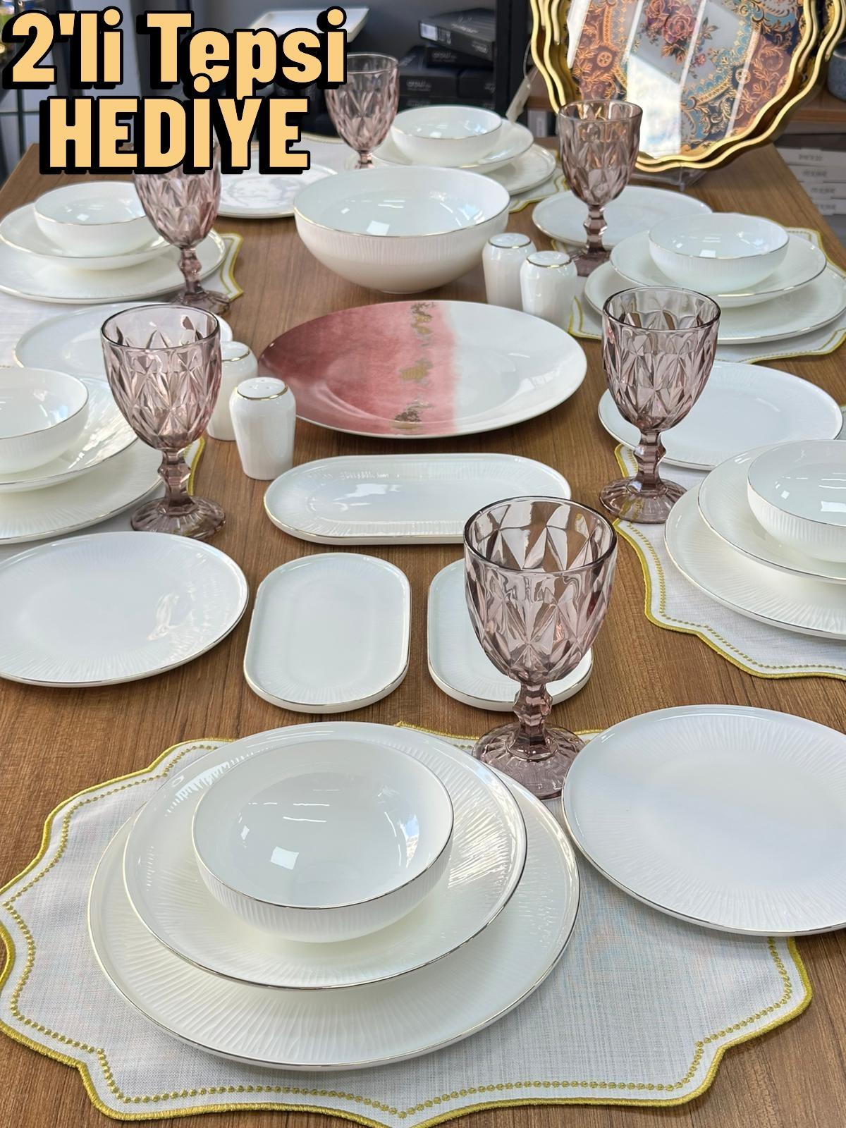 Yemek Takımı 47 Parça 6 Kişilik Branches