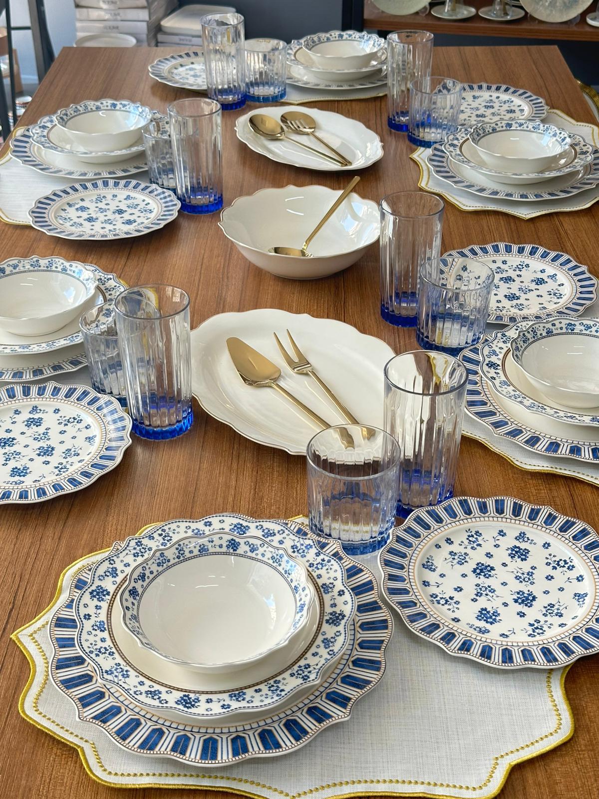 Yemek Takımı 50 Parça 6 Kişilik Azure