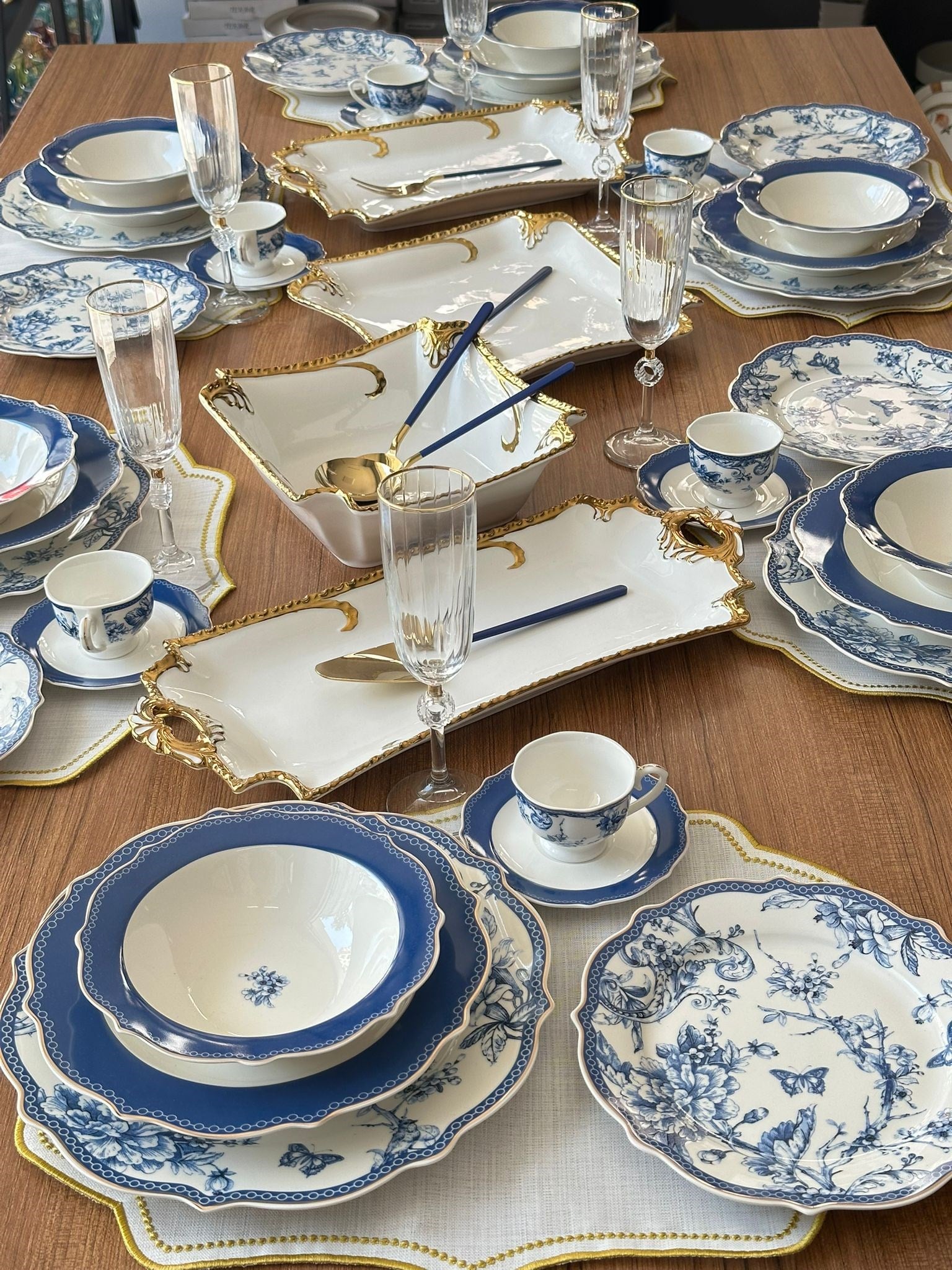 Yemek Takımı 51 Parça 6 Kişilik Blue Life