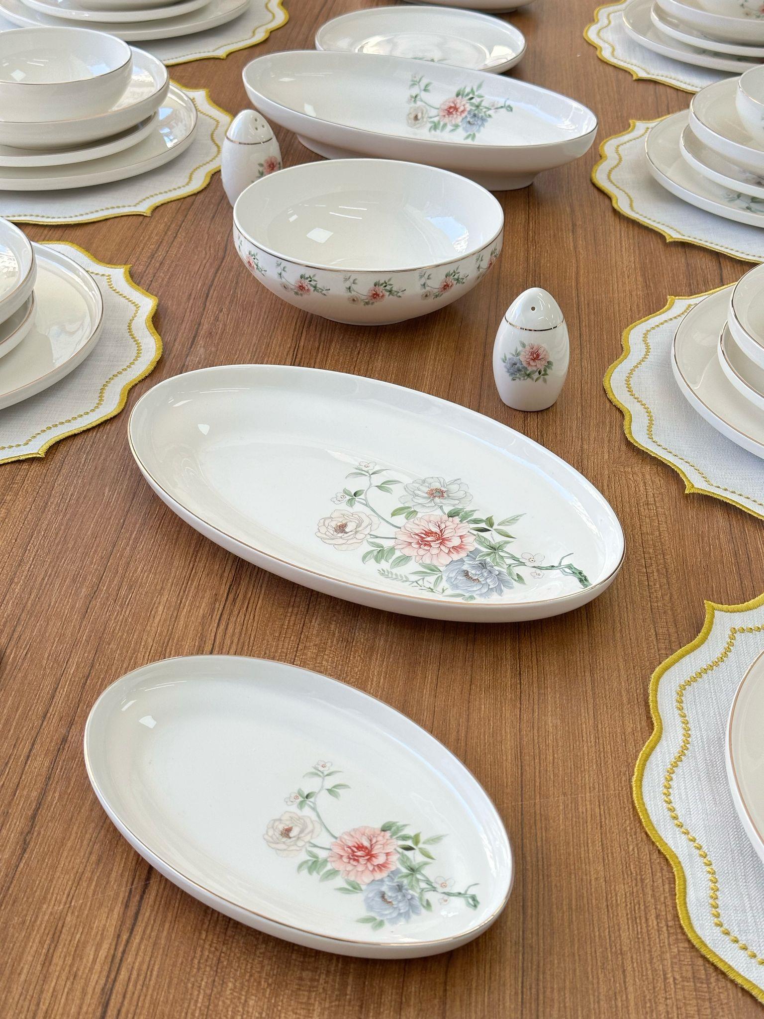 Yemek Takımı 55 Parça 12 Kişilik Mimoza