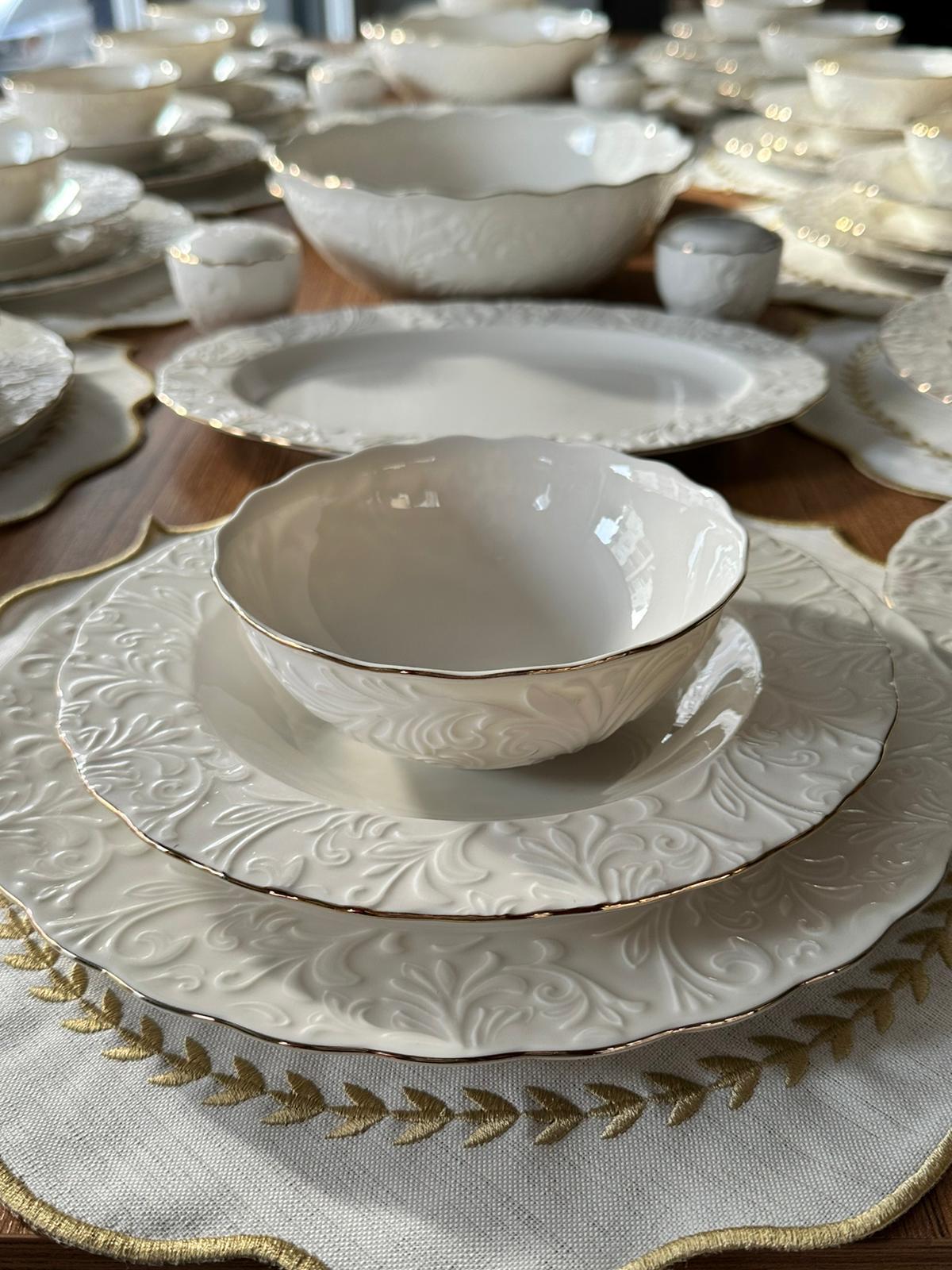 Yemek Takımı 58 Parça 12 Kişilik Rose