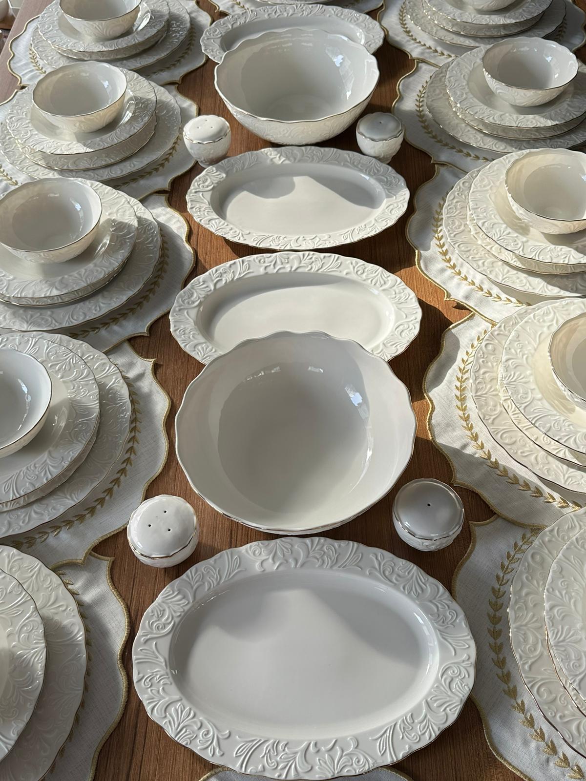 Yemek Takımı 58 Parça 12 Kişilik Rose