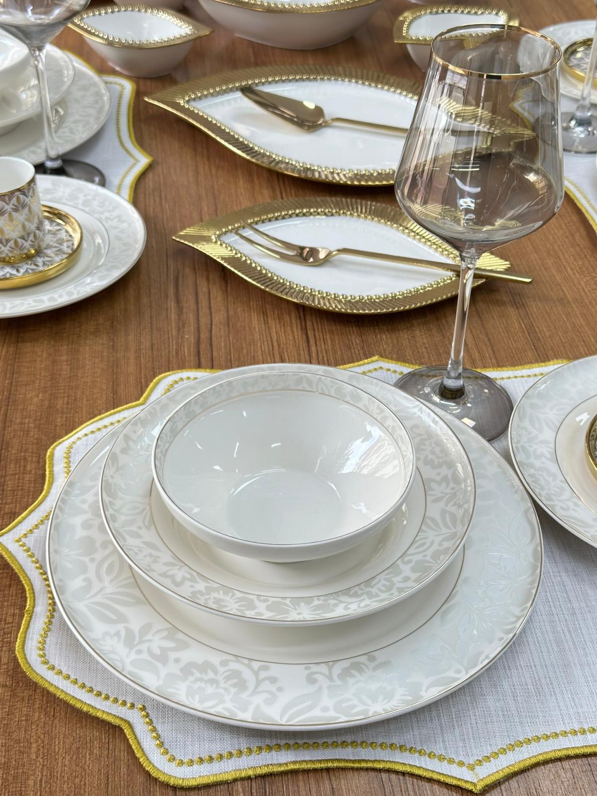 Yemek Takımı 62 Parça 6 Kişilik Afra