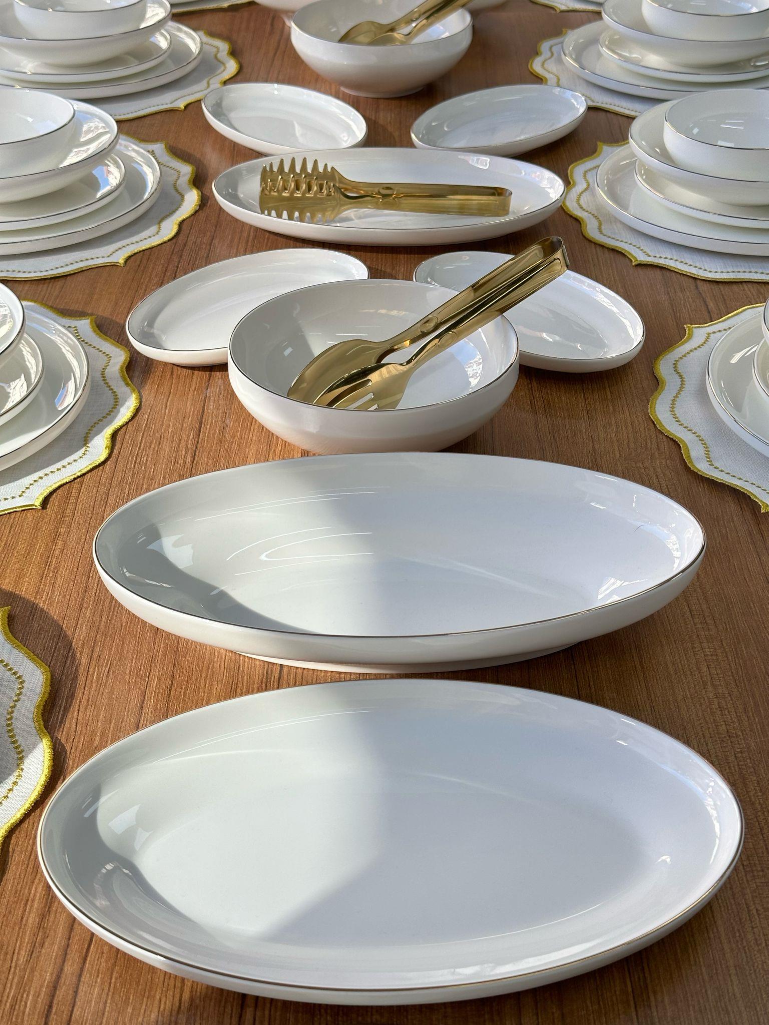 Yemek Takımı 74 Parça 12 Kişilik Bella Gold