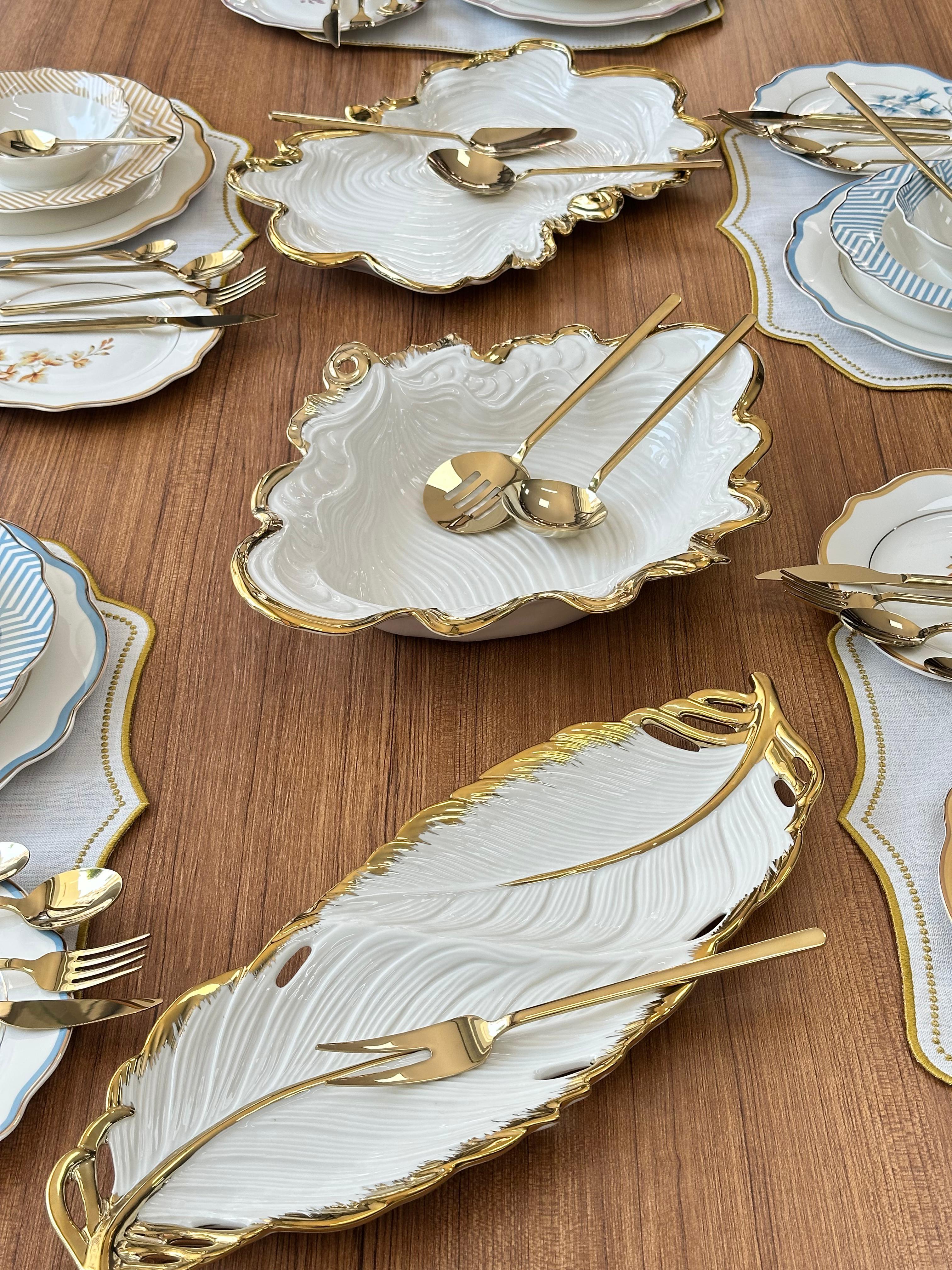 Yemek Takımı 80 Parça Colorful Garden