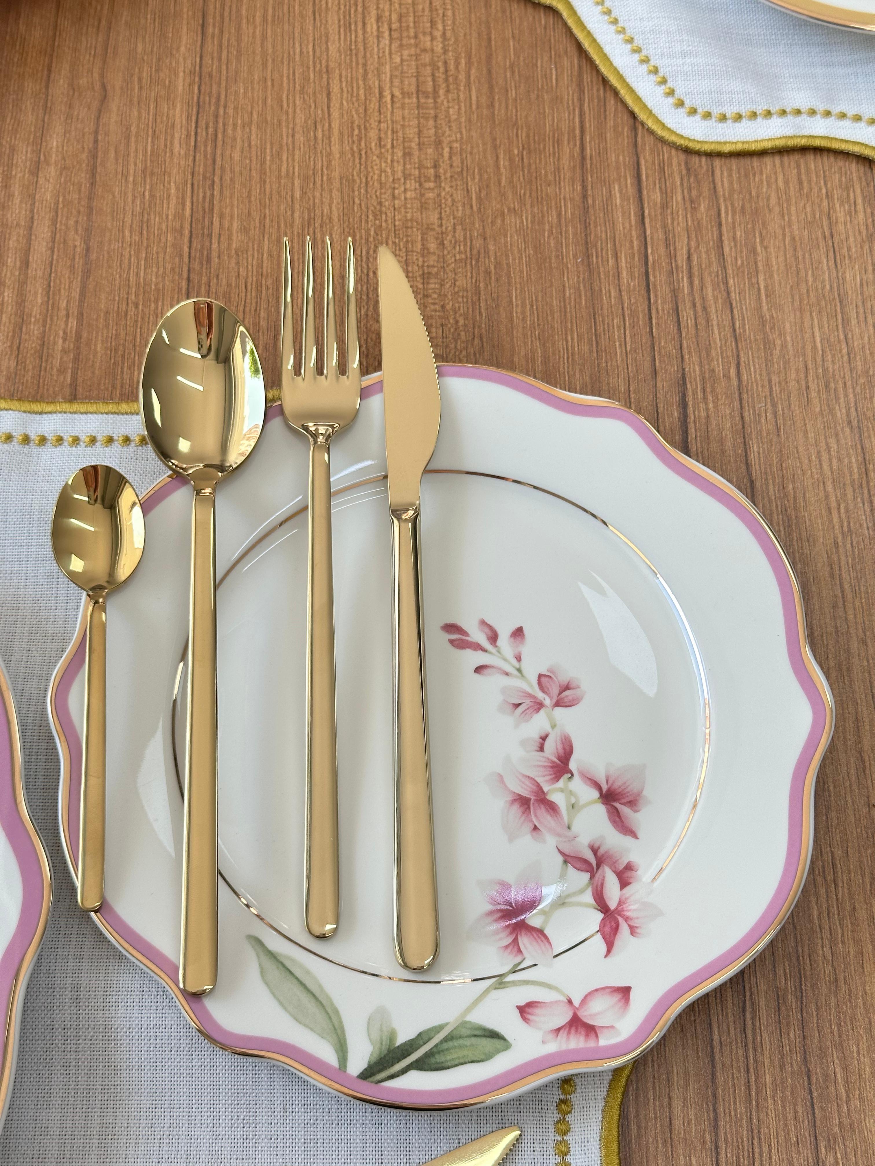 Yemek Takımı 80 Parça Colorful Garden