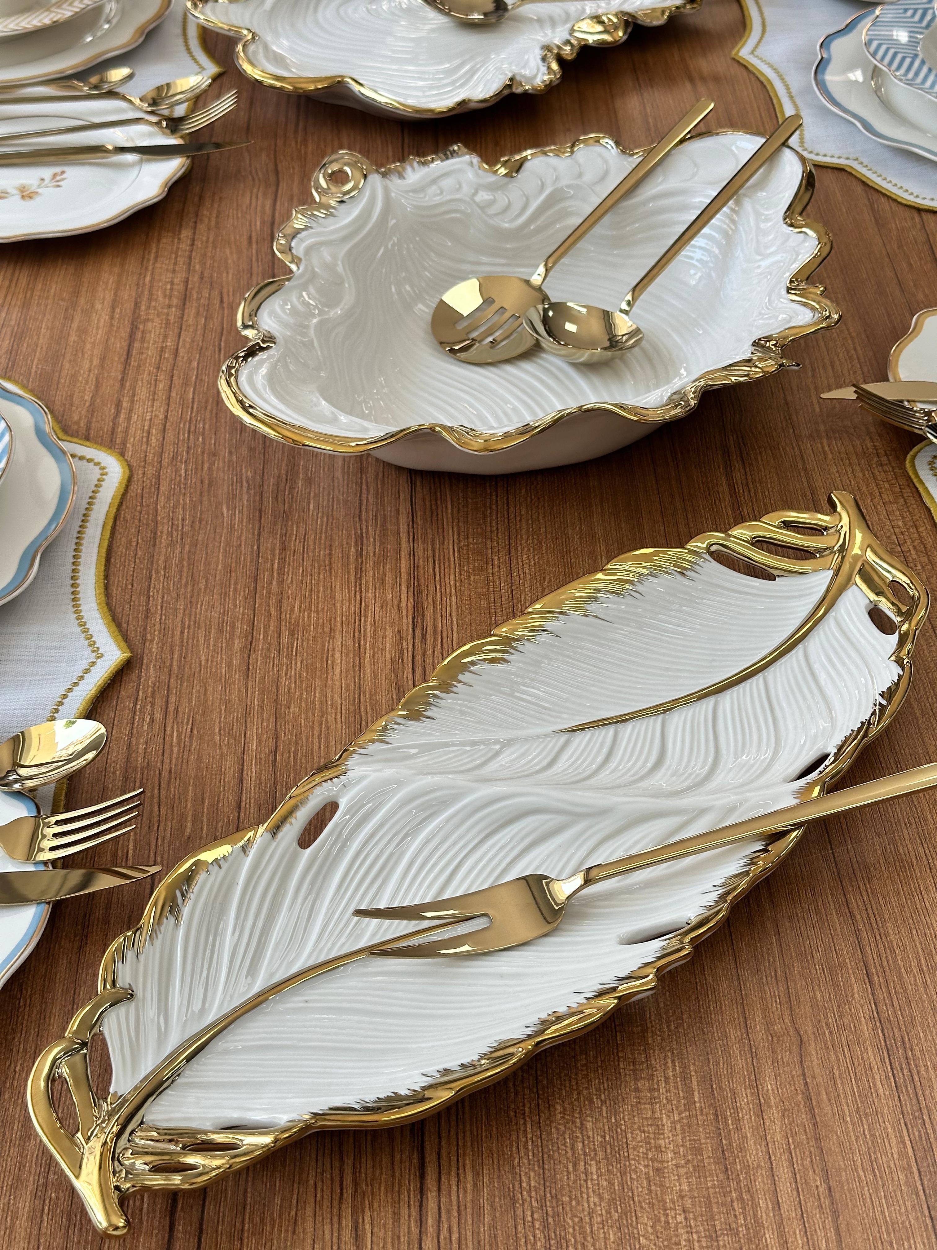 Yemek Takımı 80 Parça Colorful Garden