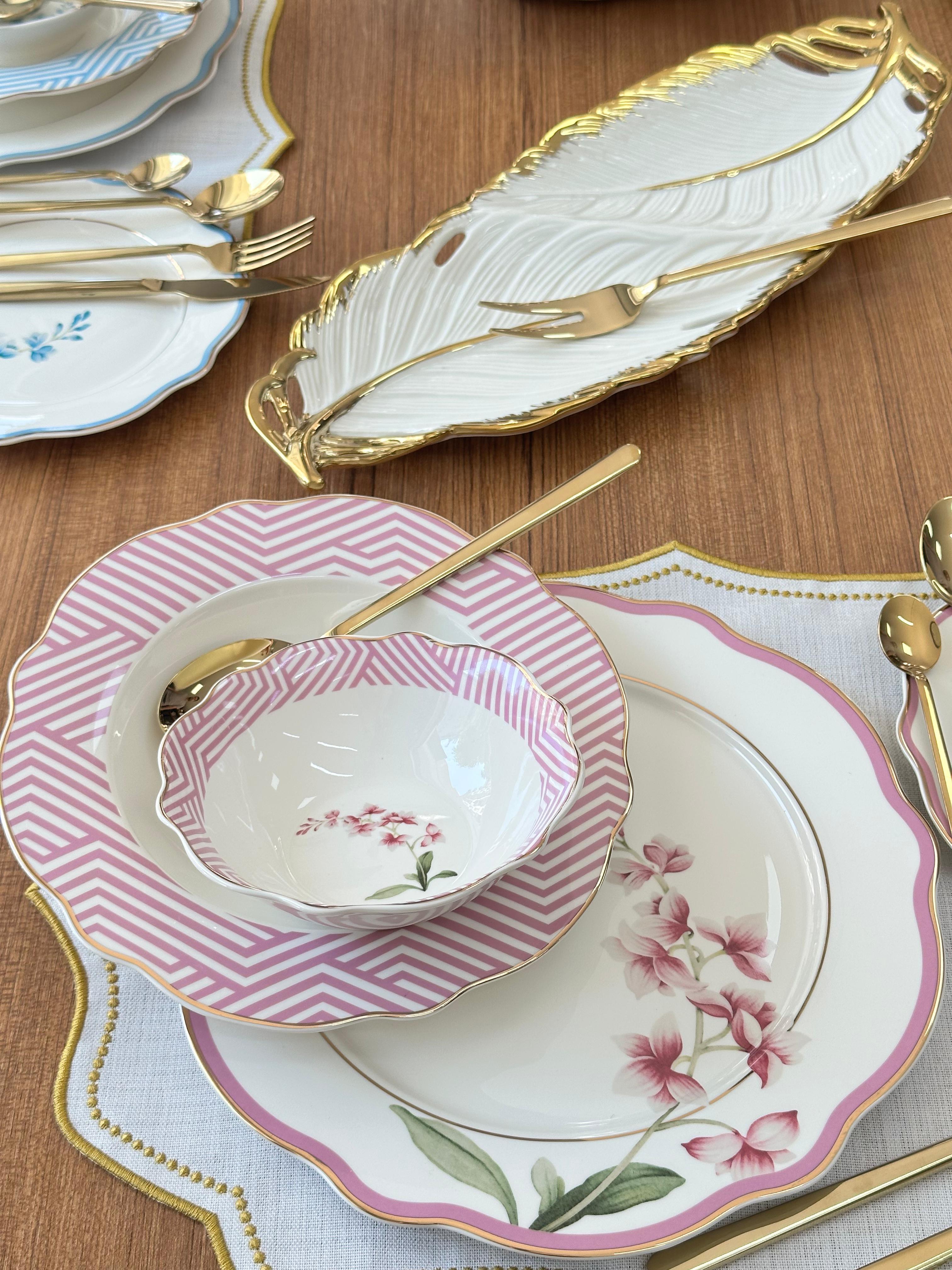 Yemek Takımı 80 Parça Colorful Garden