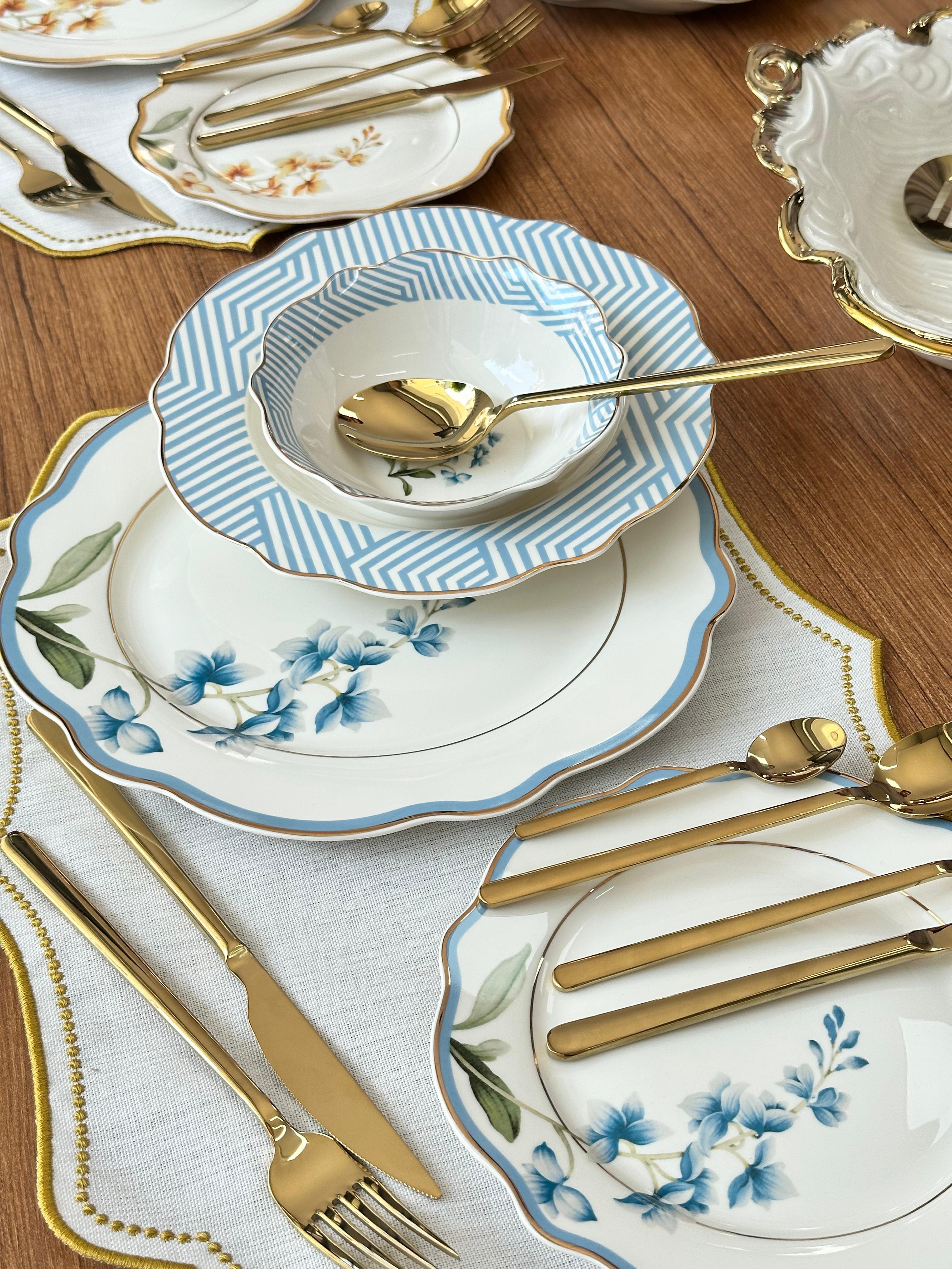 Yemek Takımı 80 Parça Colorful Garden