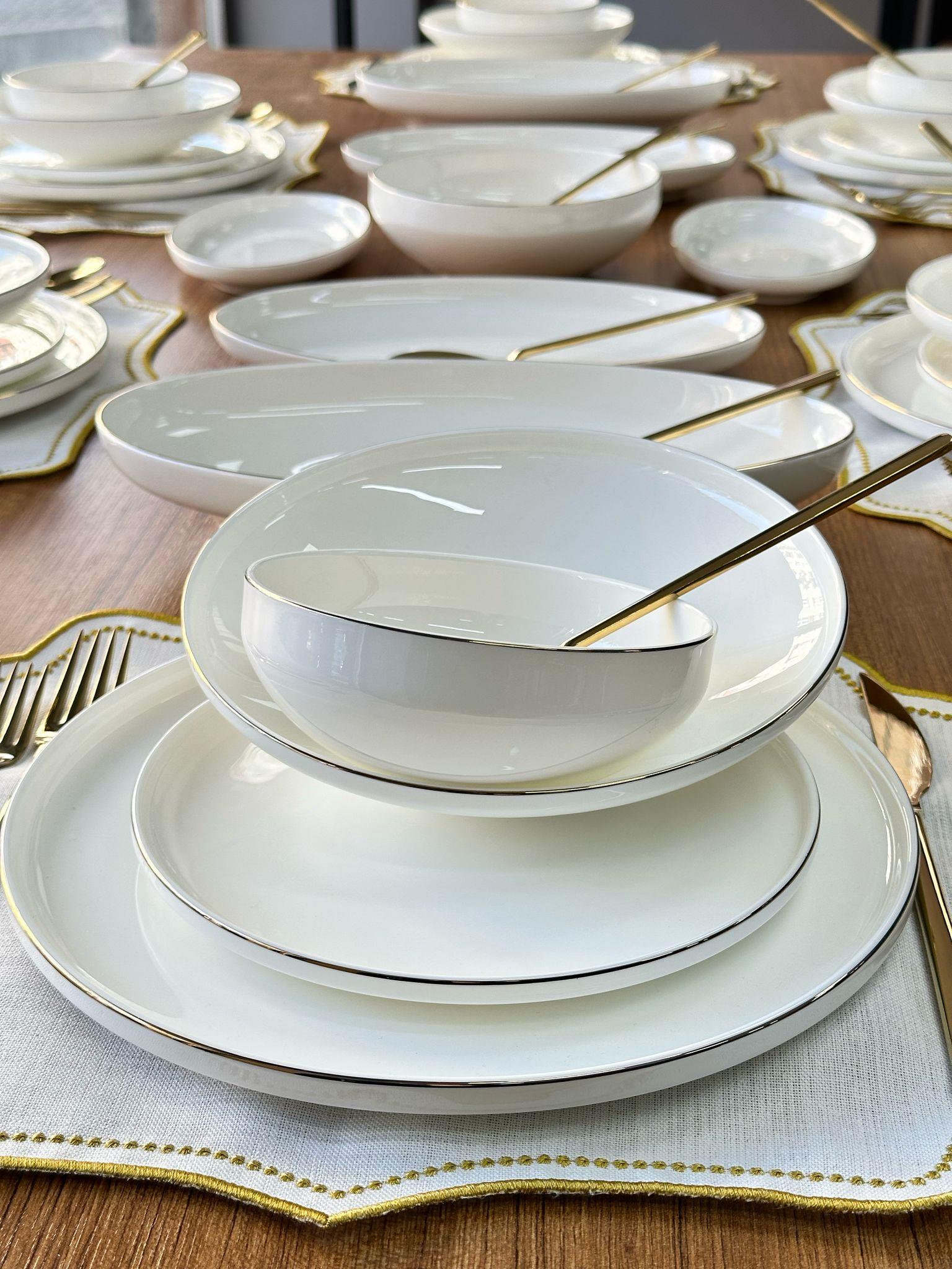 Yemek Takımı 84 Parça 6 Kişilik Bella Gold