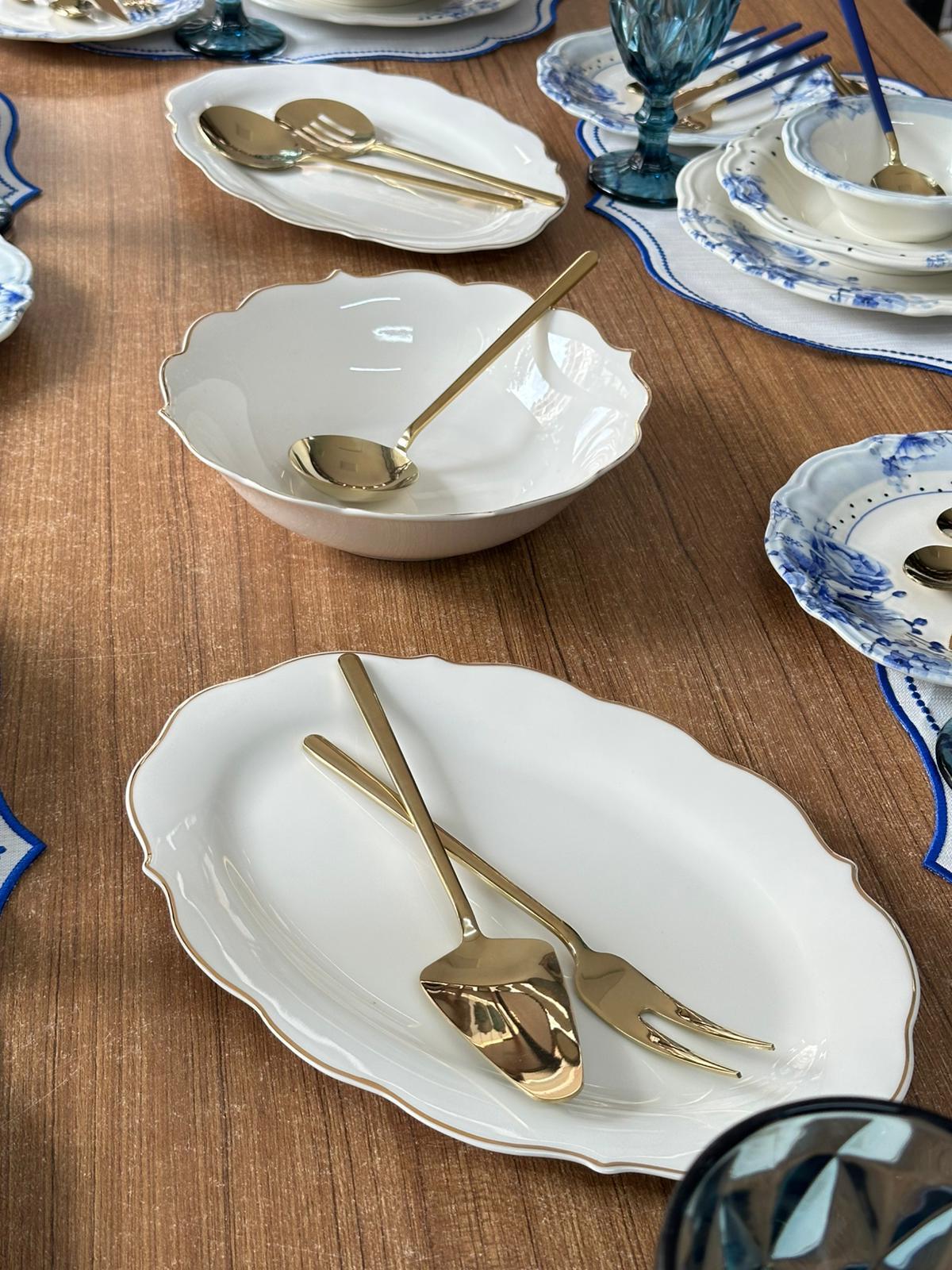 Yemek Takımı 86 Parça 6 Kişilik Bluemelia