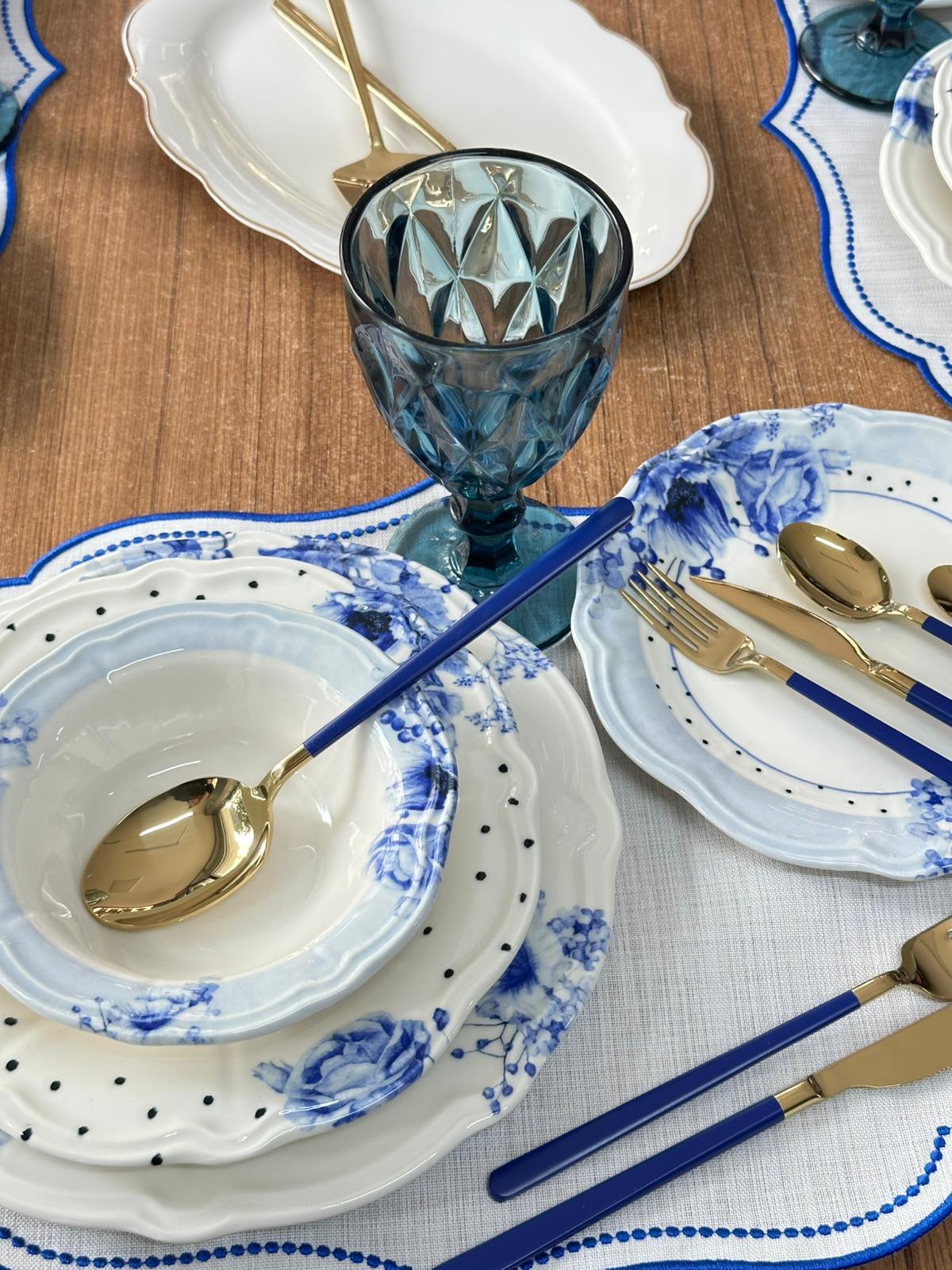 Yemek Takımı 86 Parça 6 Kişilik Bluemelia