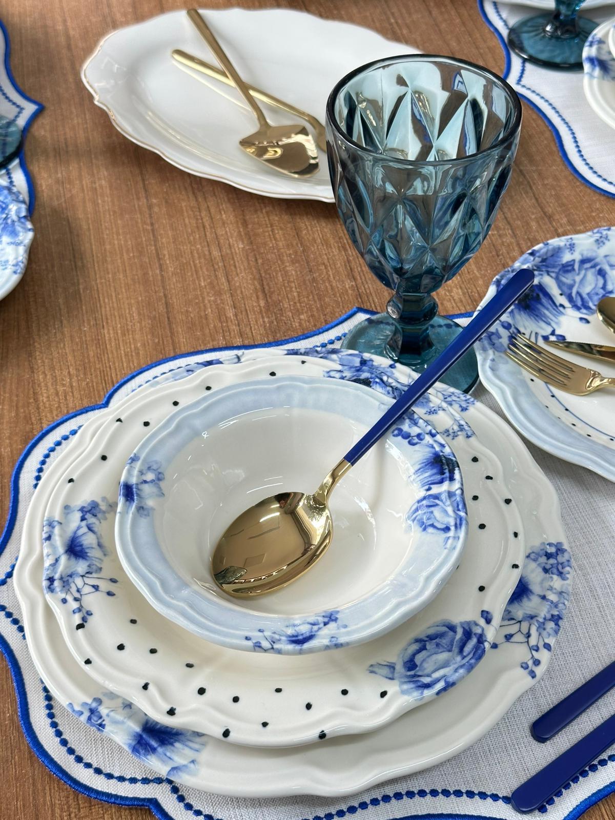 Yemek Takımı 86 Parça 6 Kişilik Bluemelia