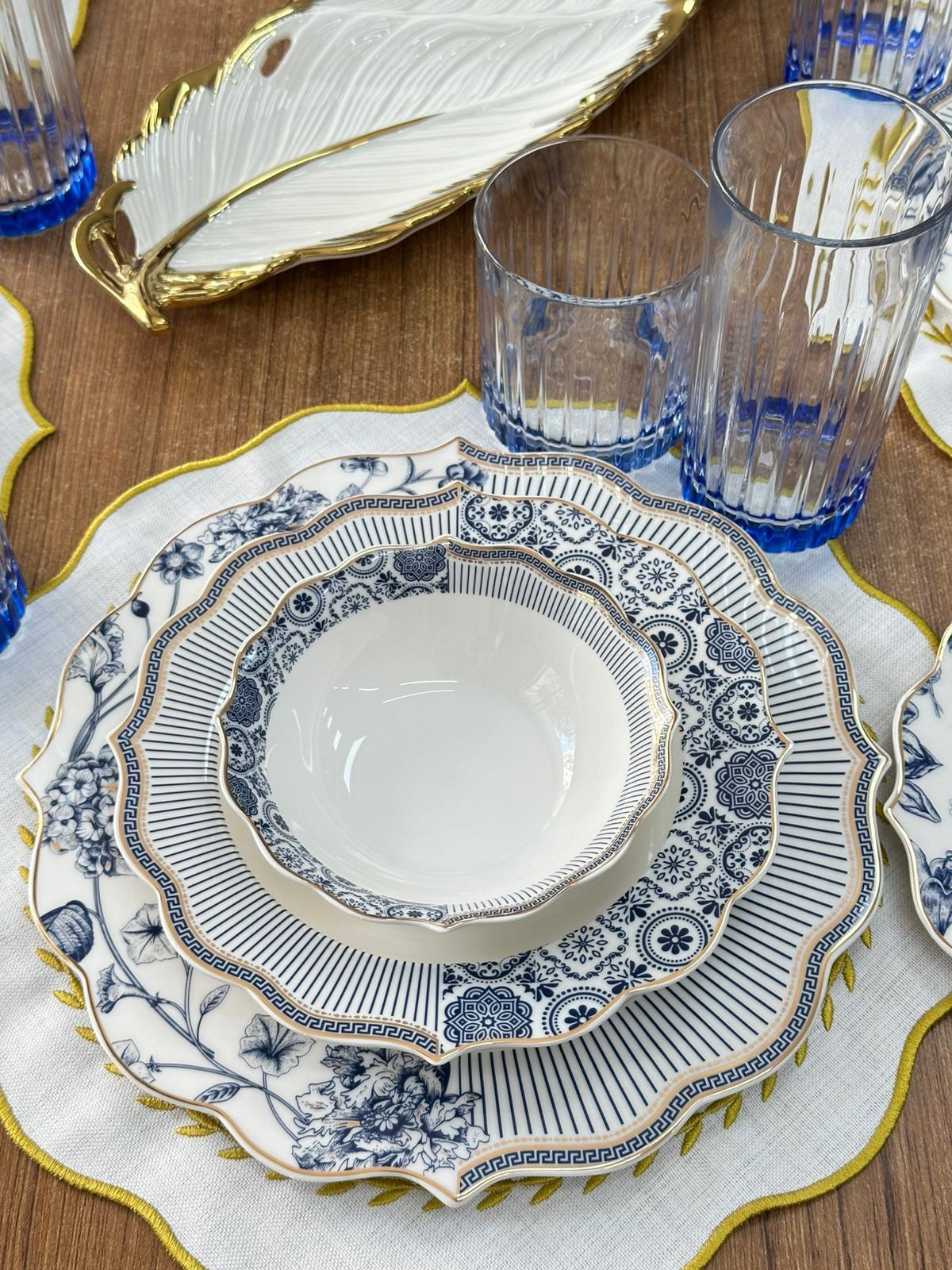 Yemek Takımı 87 Parça 12 Kişilik Fancy