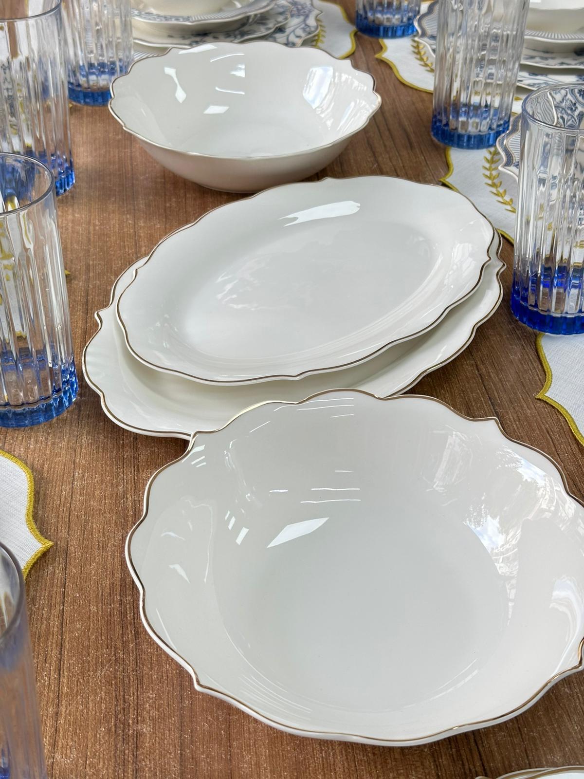 Yemek Takımı 90 Parça 12 Kişilik Fancy