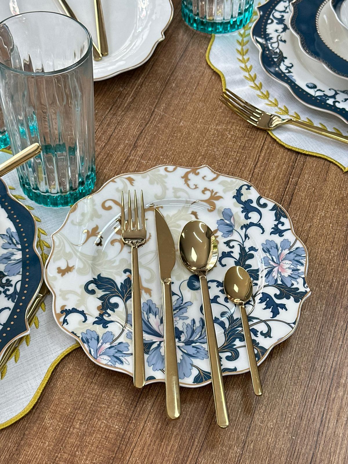 Yemek Takımı 92 Parça 6 Kişilik Azur