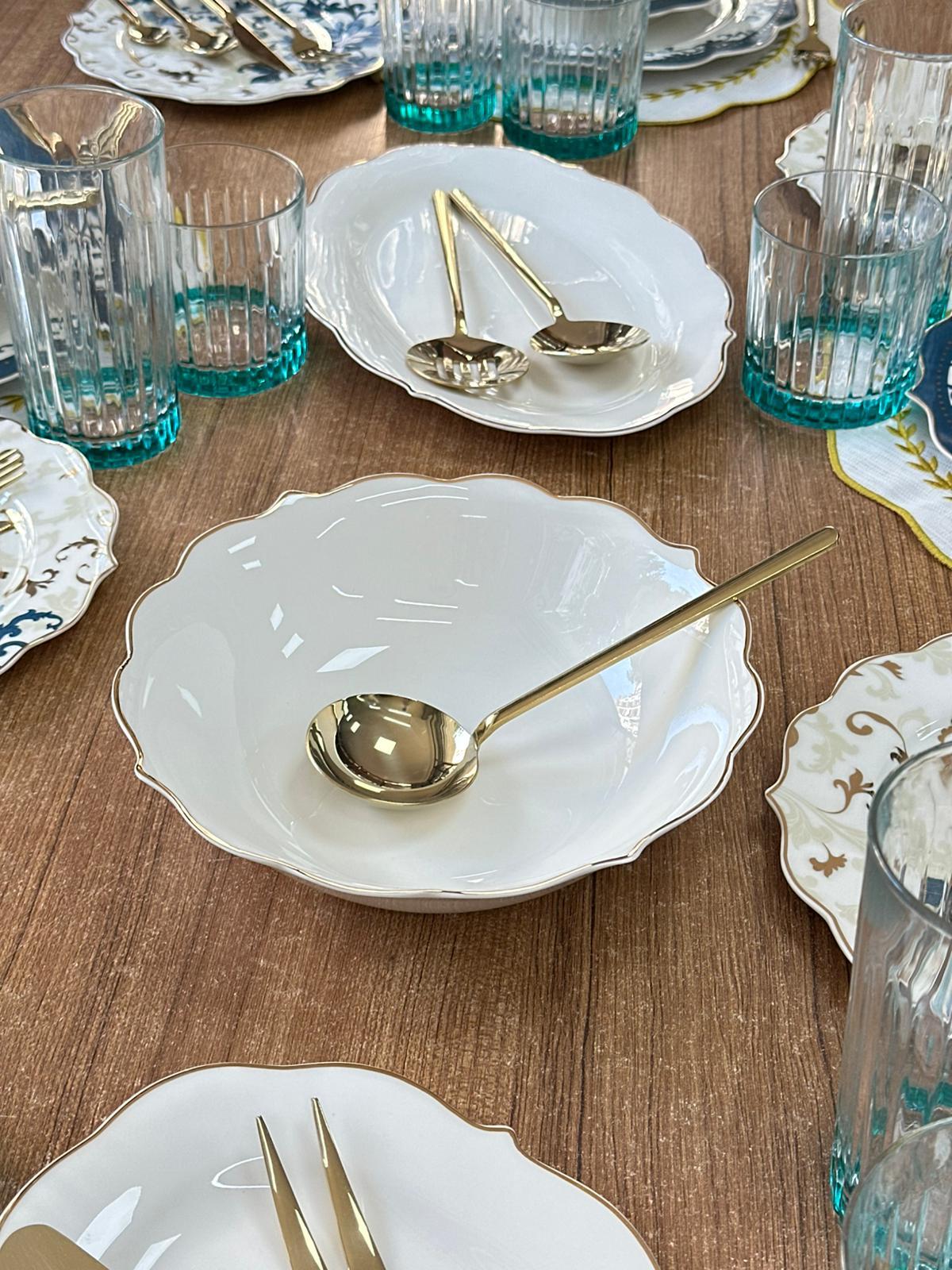 Yemek Takımı 92 Parça 6 Kişilik Azur
