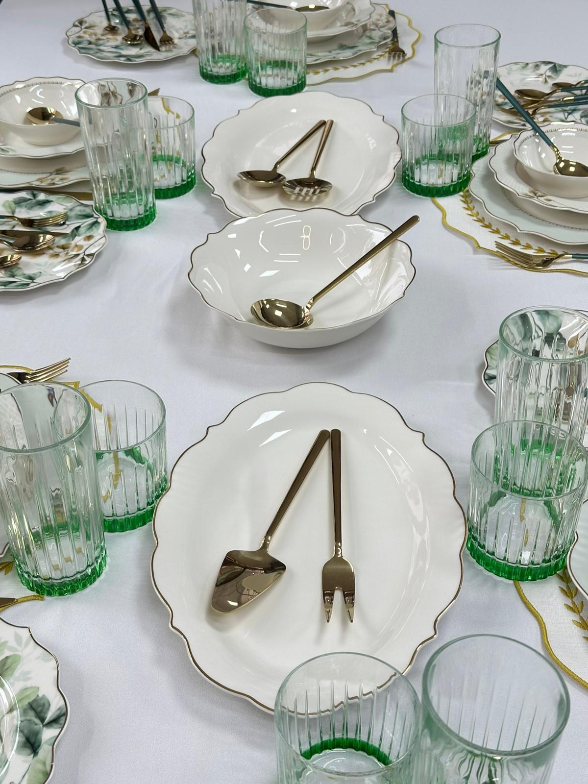 Yemek Takımı 92 Parça 6 Kişilik Begonia