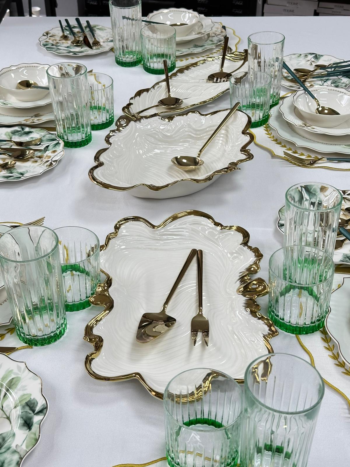 Yemek Takımı 92 Parça 6 Kişilik Begonia Lüx