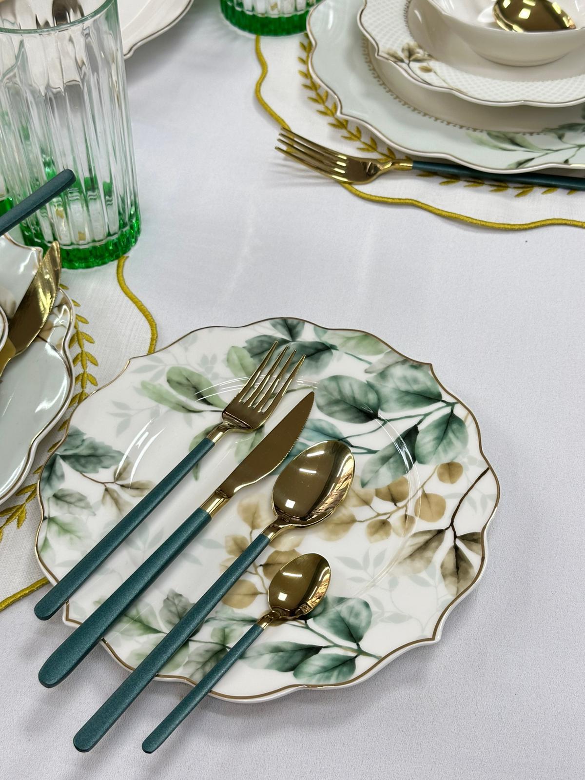 Yemek Takımı 92 Parça 6 Kişilik Begonia