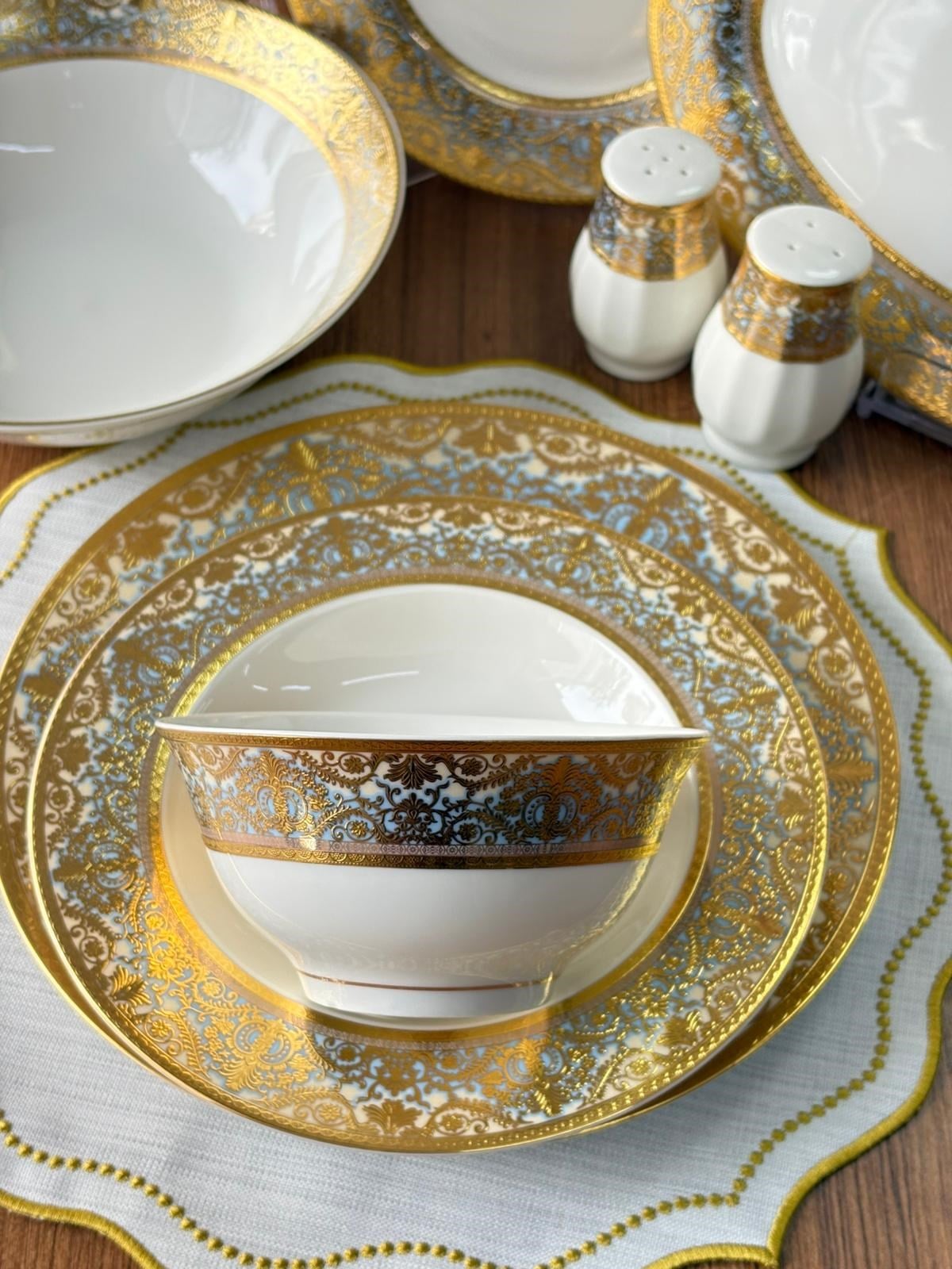 Yemek Takımı Agate 61 Parça 12 Kişilik
