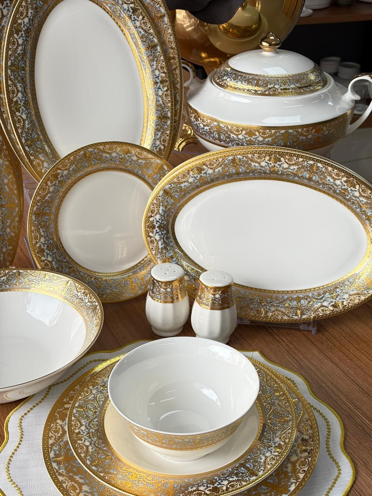 Yemek Takımı Agate 61 Parça 12 Kişilik