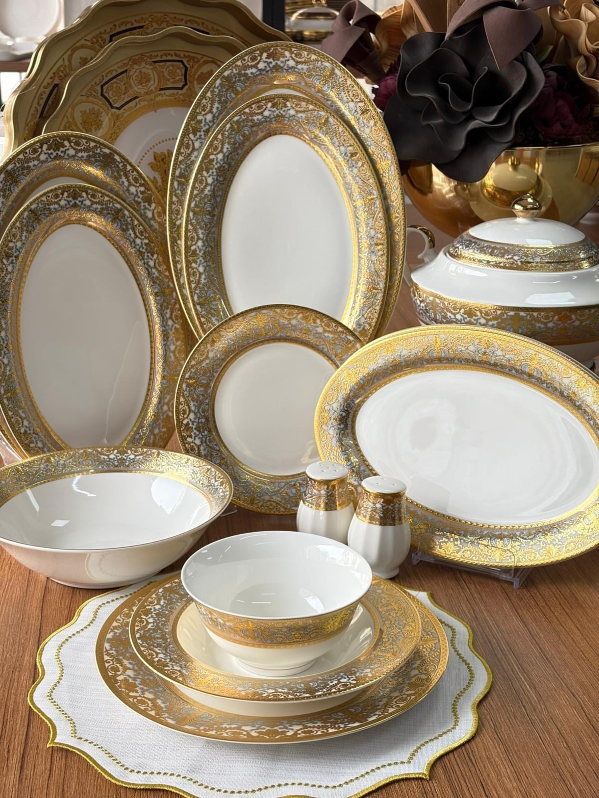 Yemek Takımı Agate 61 Parça 12 Kişilik