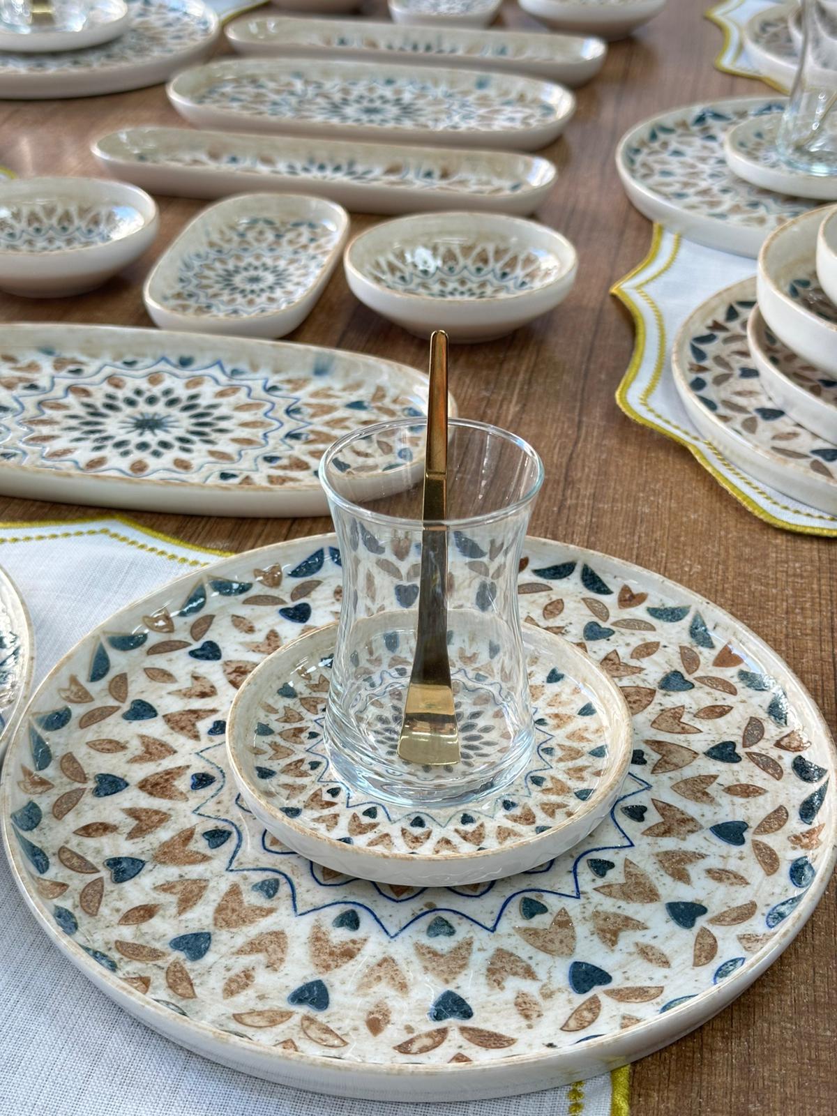 Yemek&Kahvaltı Takımı 65 Parça 6 Kişilik Moria