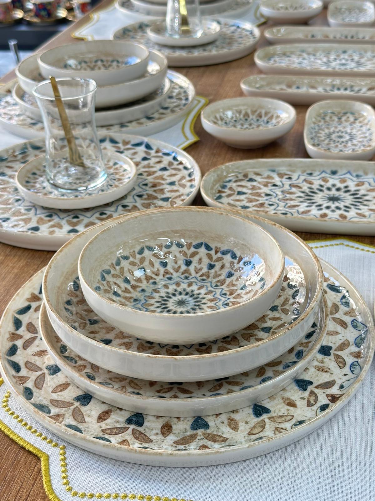 Yemek&Kahvaltı Takımı 65 Parça 6 Kişilik Moria