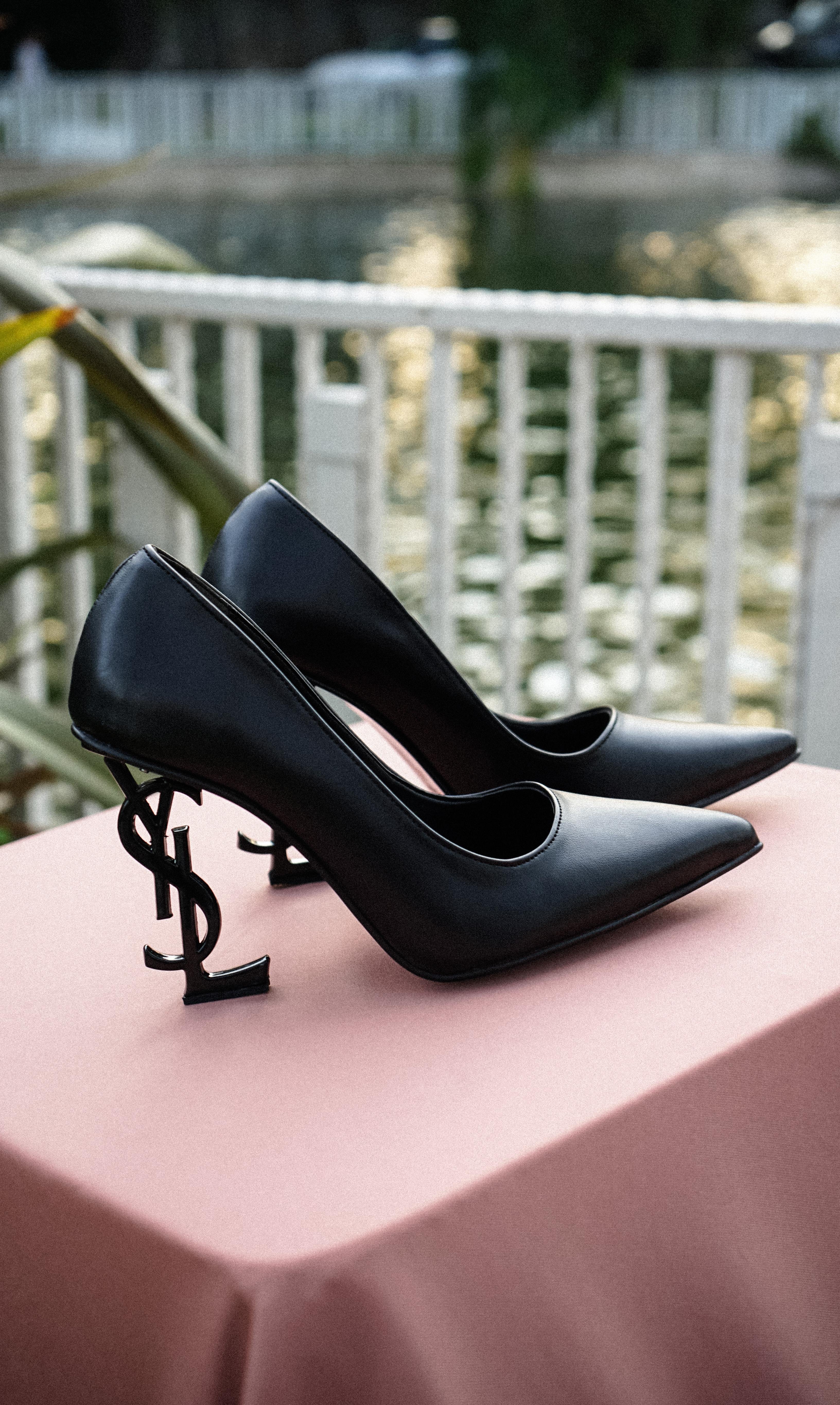 Orion Siyah Deri Kadın Siyah Abiye Topuklu Ayakkabı - Kadın Siyah Stiletto 