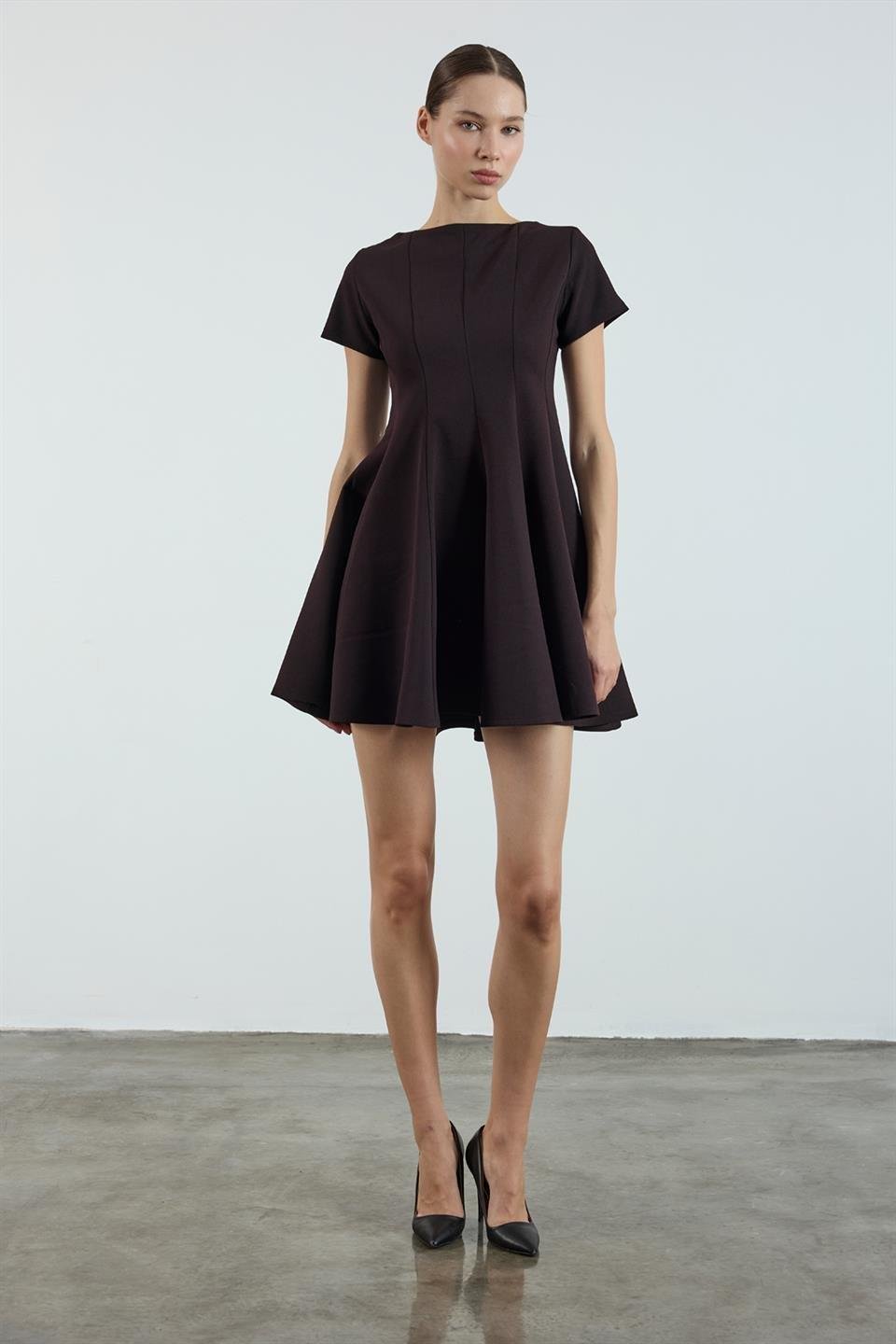 3272 GODELİ ELBİSE MÜRDÜM