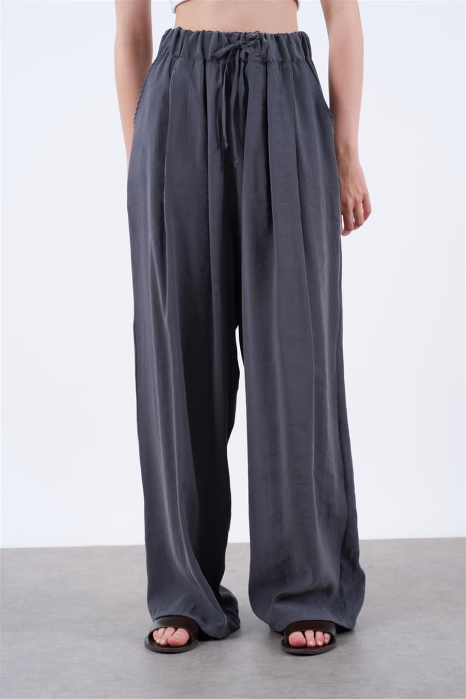 50962 LASTİKLİ PANTOLON ANTRASİT