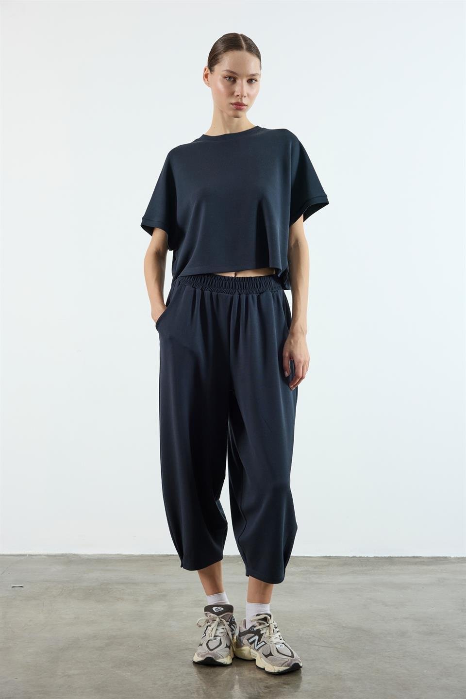 50986 TİŞÖRT PANTOLON TAKIM FÜME