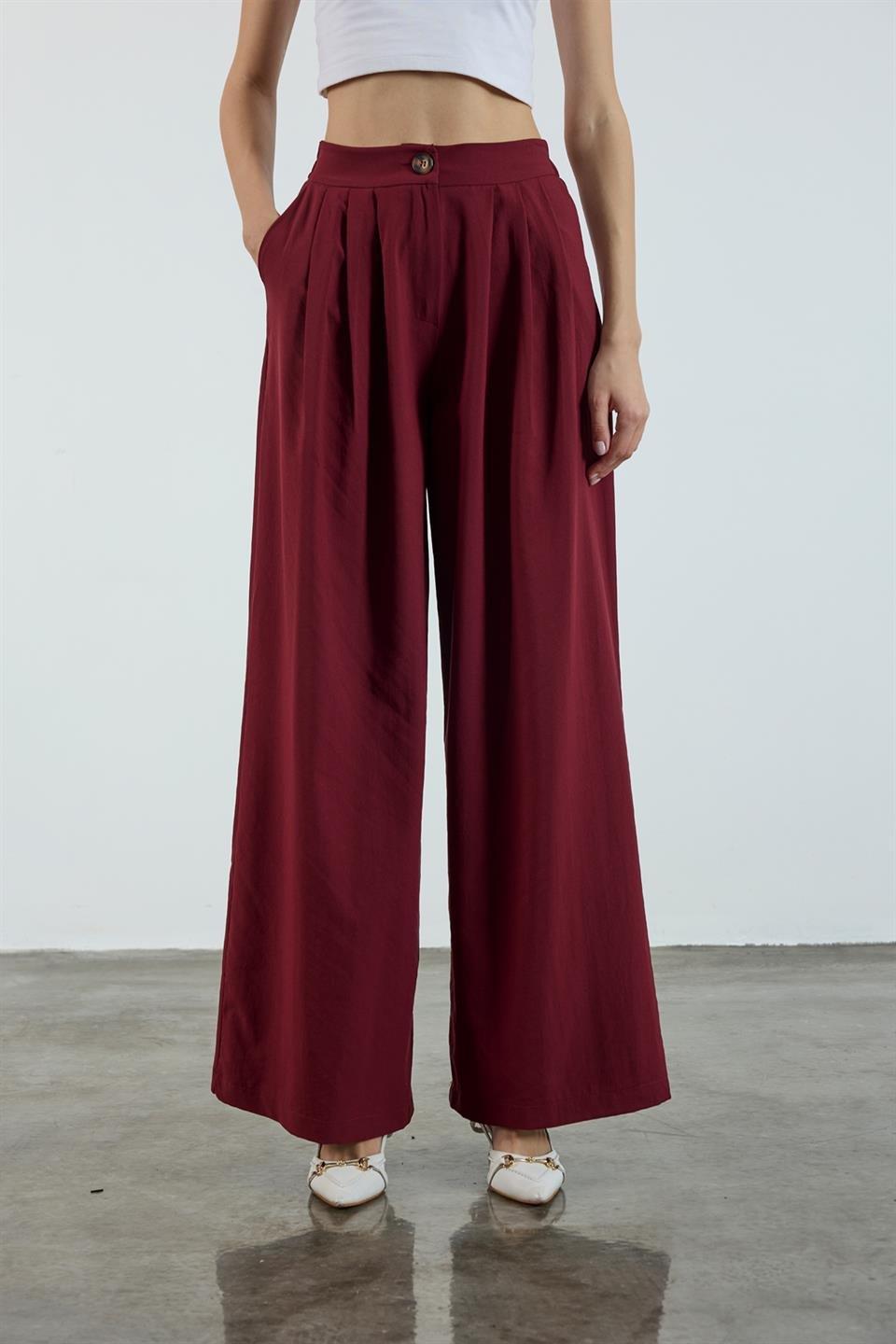 51127 PANTOLON BORDO