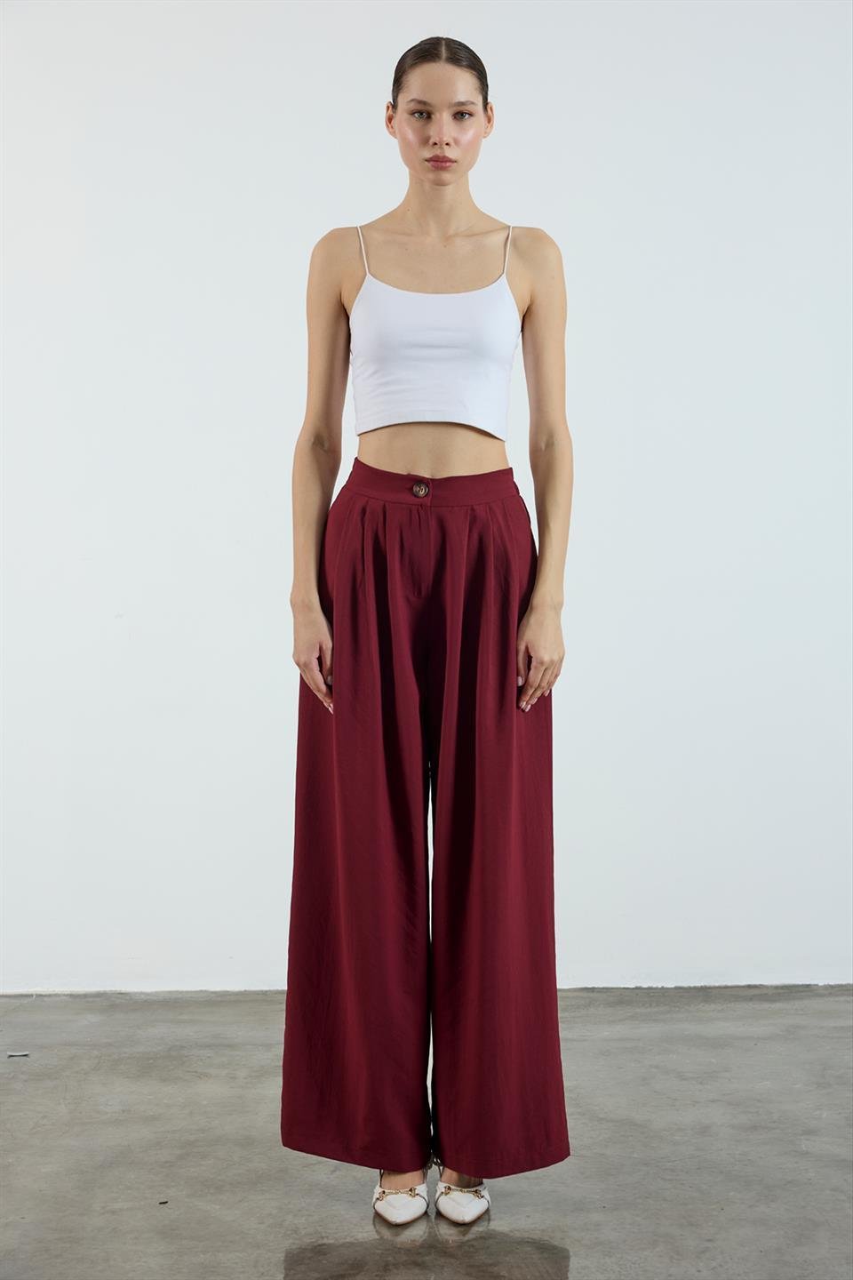 51127 PANTOLON BORDO