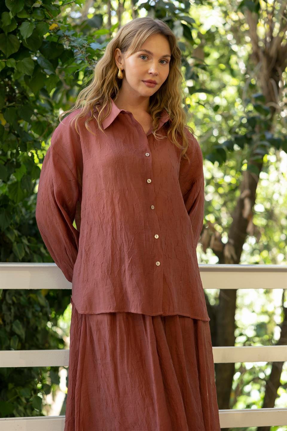 51159 GÖMLEK ETEK TAKIM KİREMİT