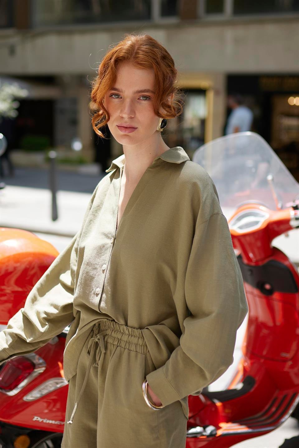 51178 GÖMLEK ŞORT TAKIM HAKİ