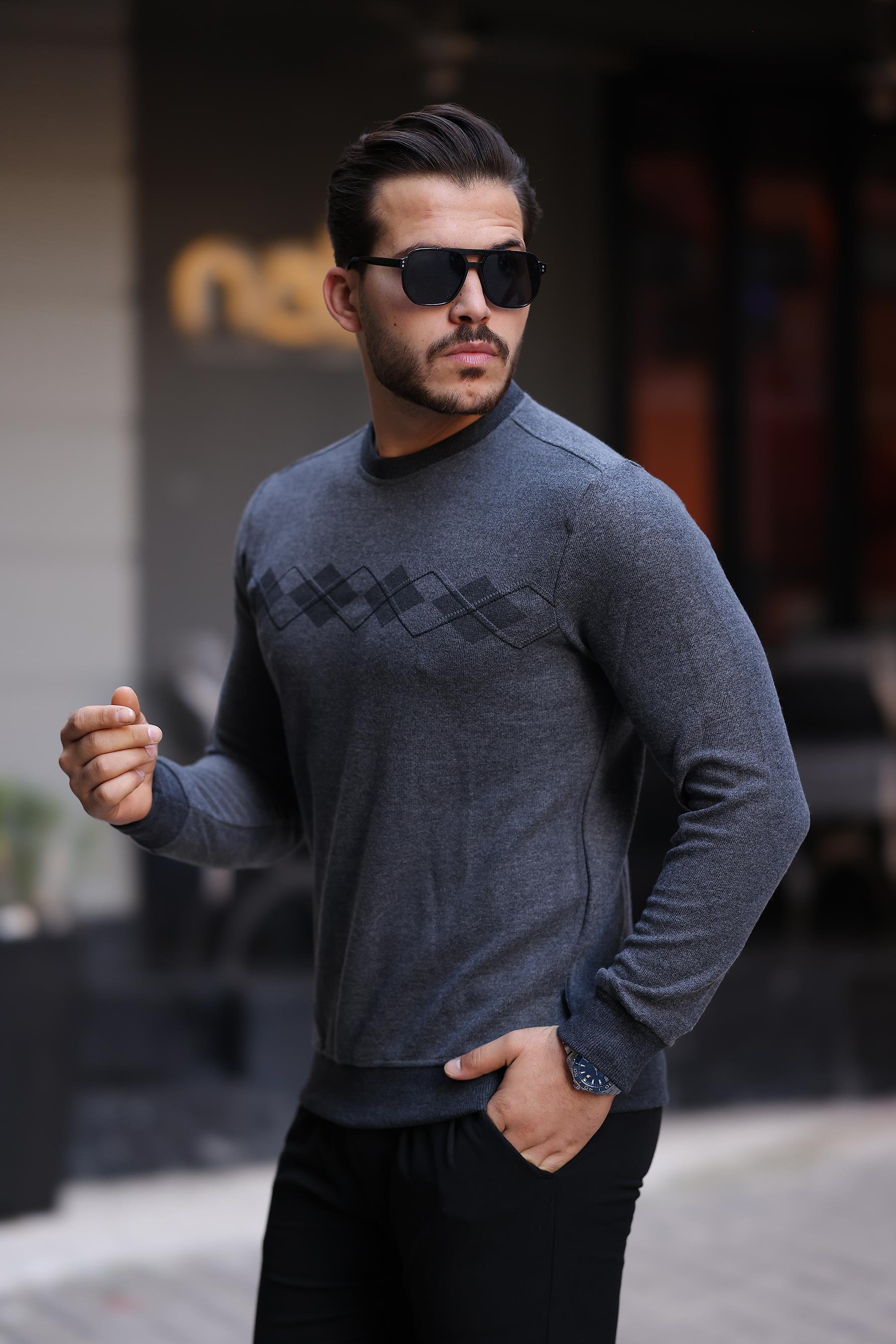 Edenbergs Erkek Sweatshirt 