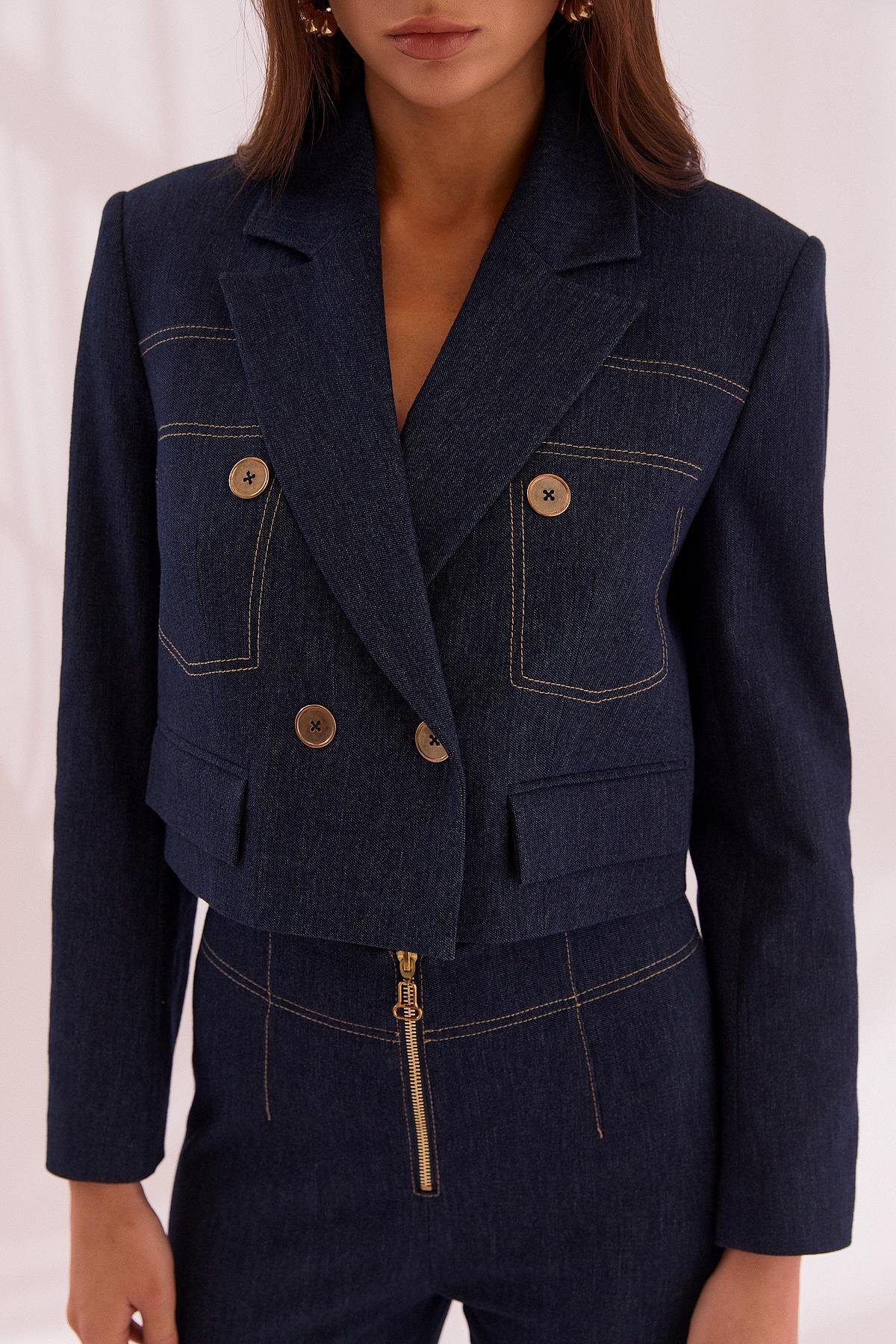 NAAR 12606 CEKET LACİVERT