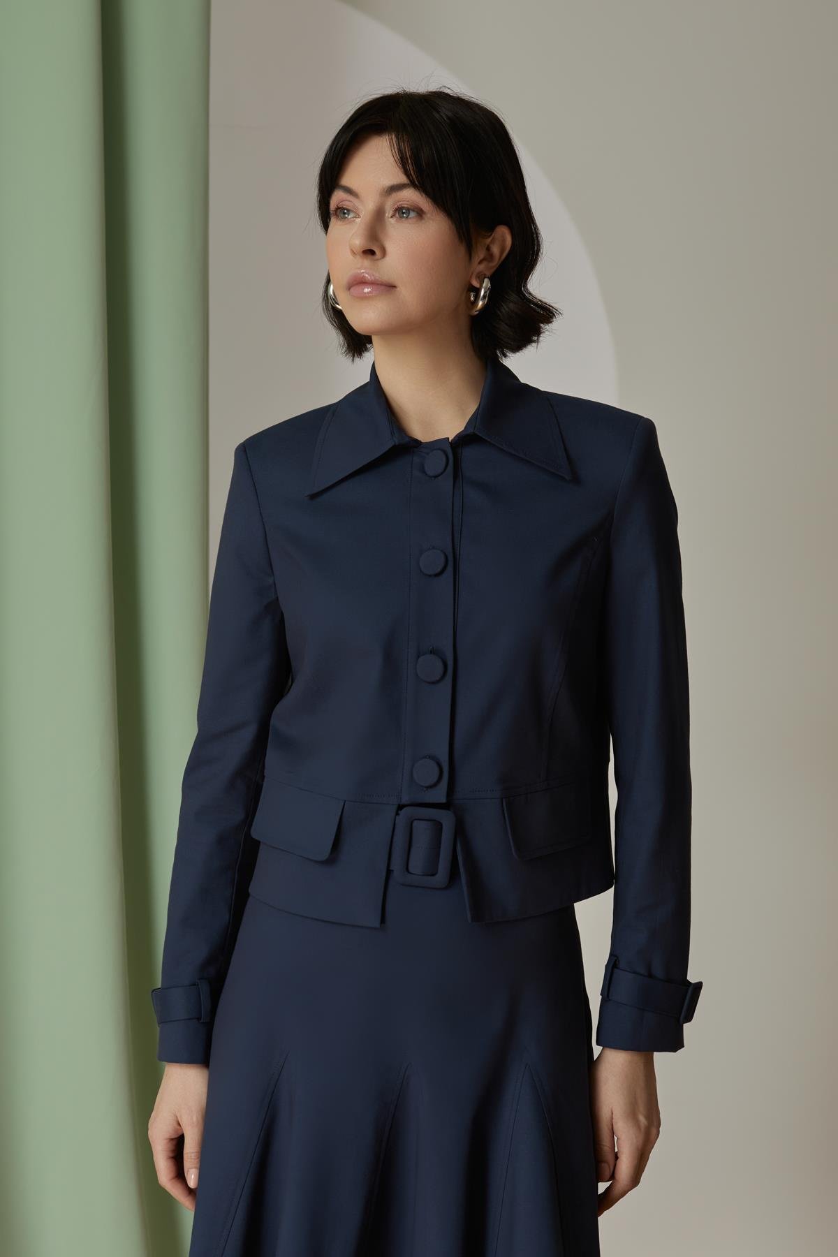 NAAR 12607 CEKET LACİVERT