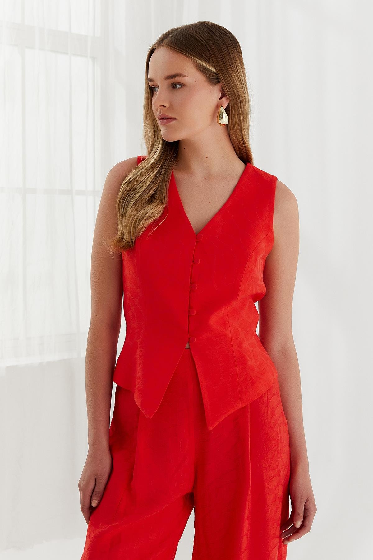 NAAR 12729 YELEK KIRMIZI